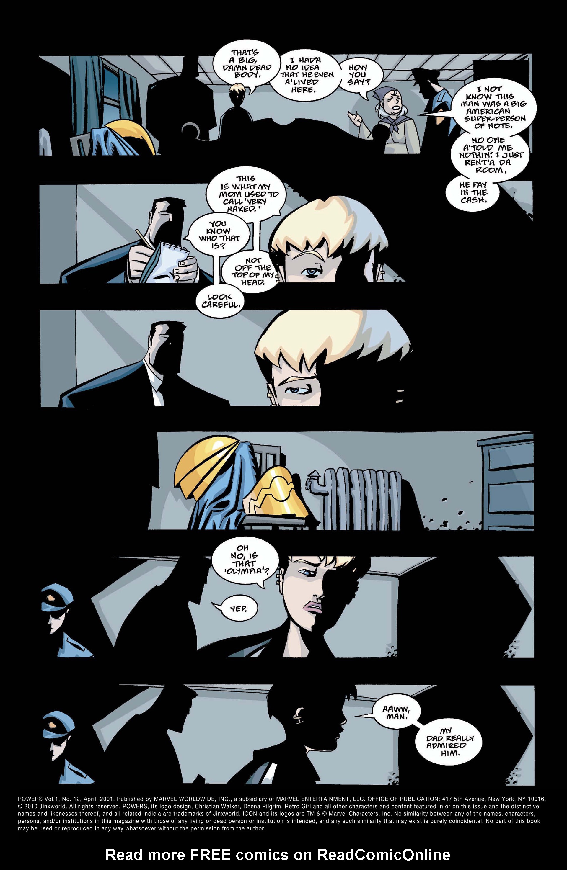 Read online Powers (2000) comic -  Issue #12 - 2
