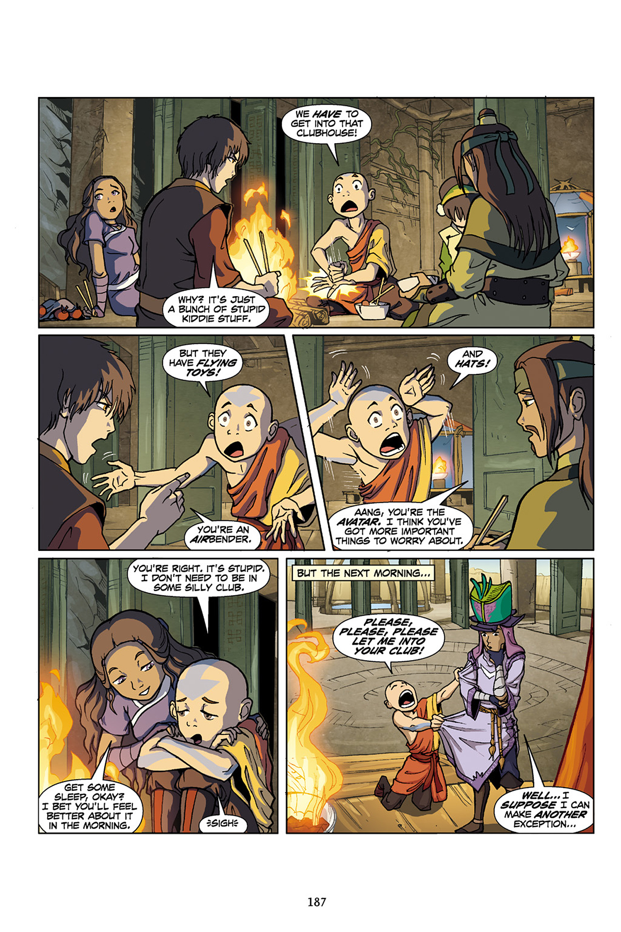 Read online Nickelodeon Avatar: The Last Airbender - The Lost Adventures comic -  Issue # Full - 188