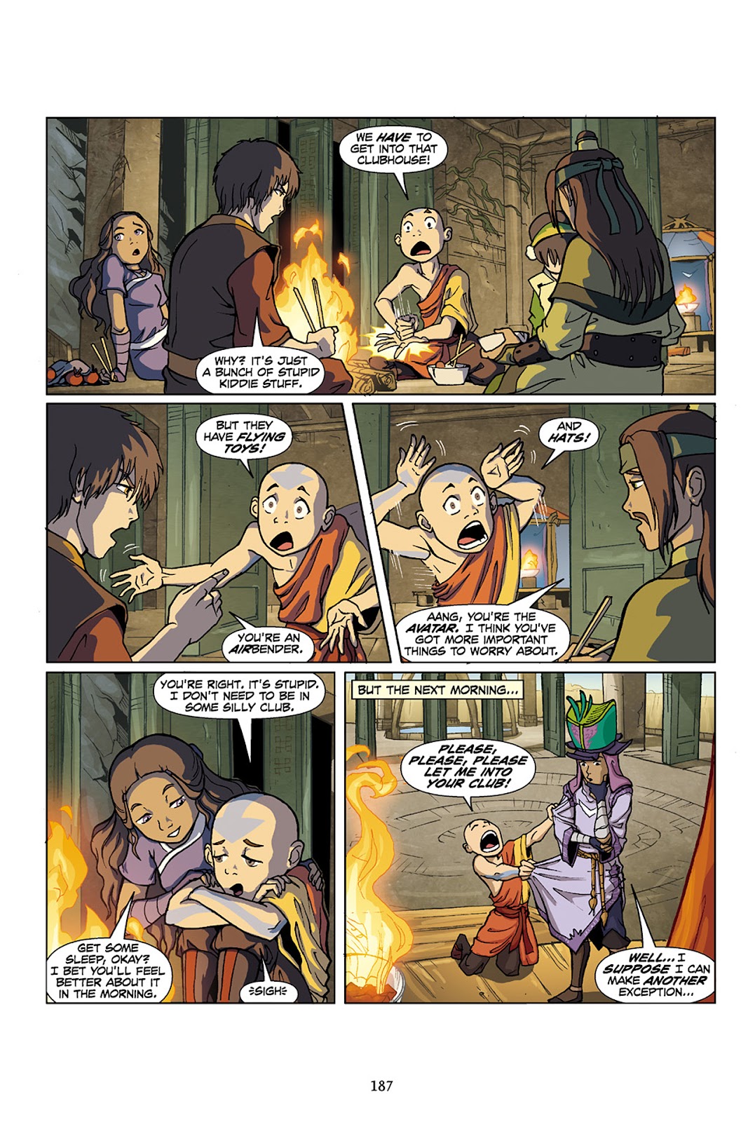 Nickelodeon Avatar: The Last Airbender - The Lost Adventures issue Full - Page 188