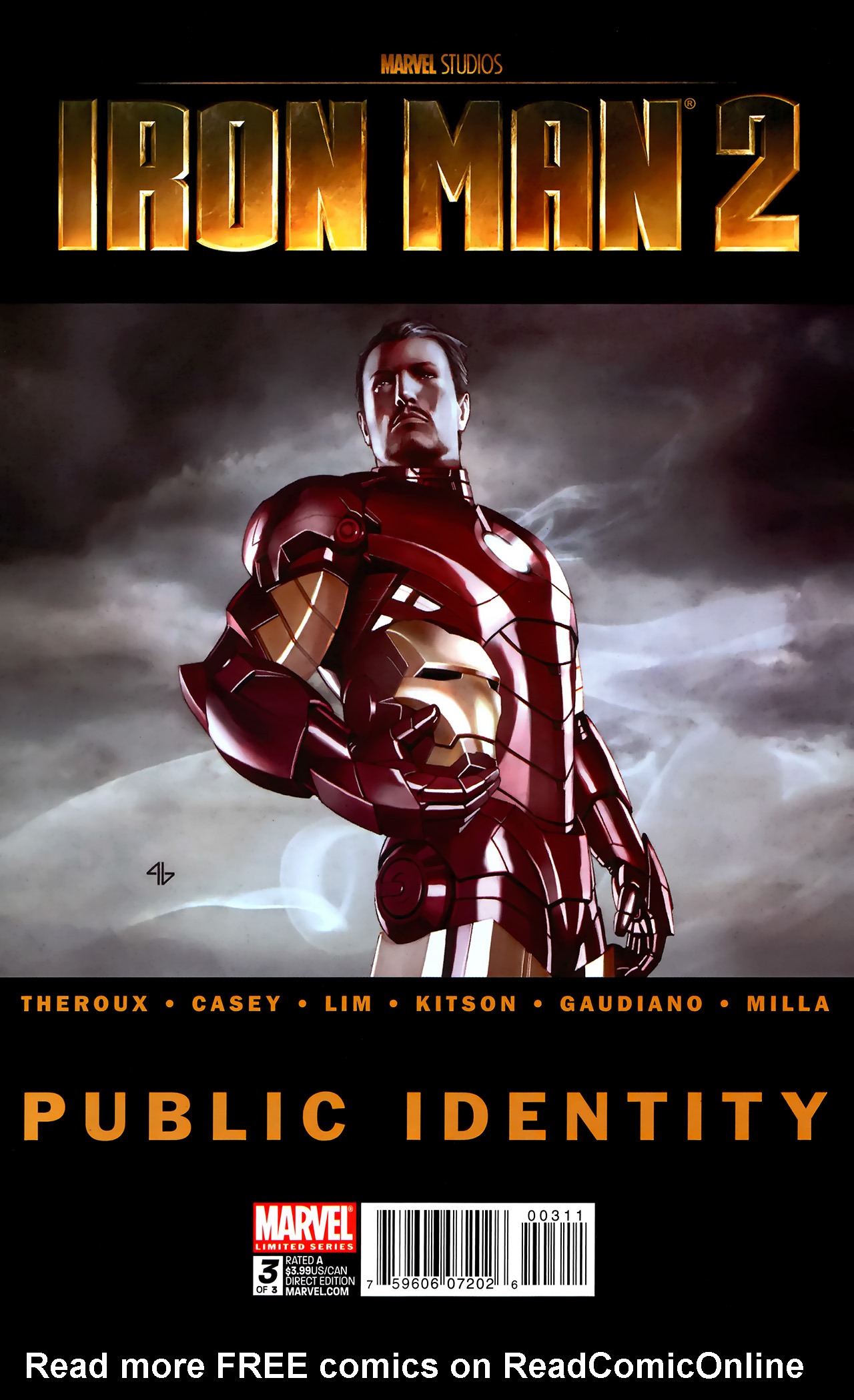 Read online Iron Man 2: Public Identity comic -  Issue #3 - 1