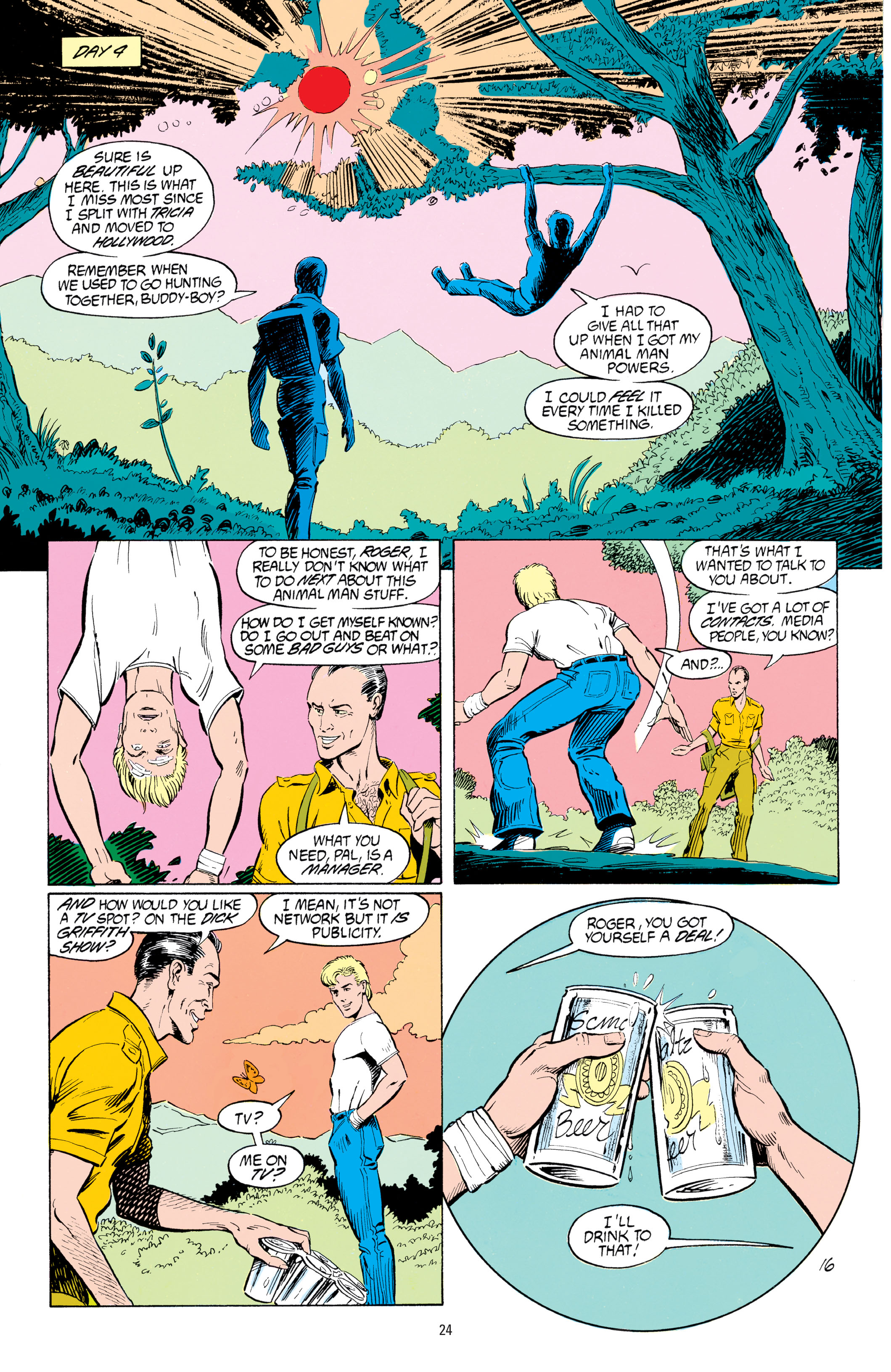Read online Animal Man (1988) comic -  Issue # _ by Grant Morrison 30th Anniversary Deluxe Edition Book 1 (Part 1) - 25