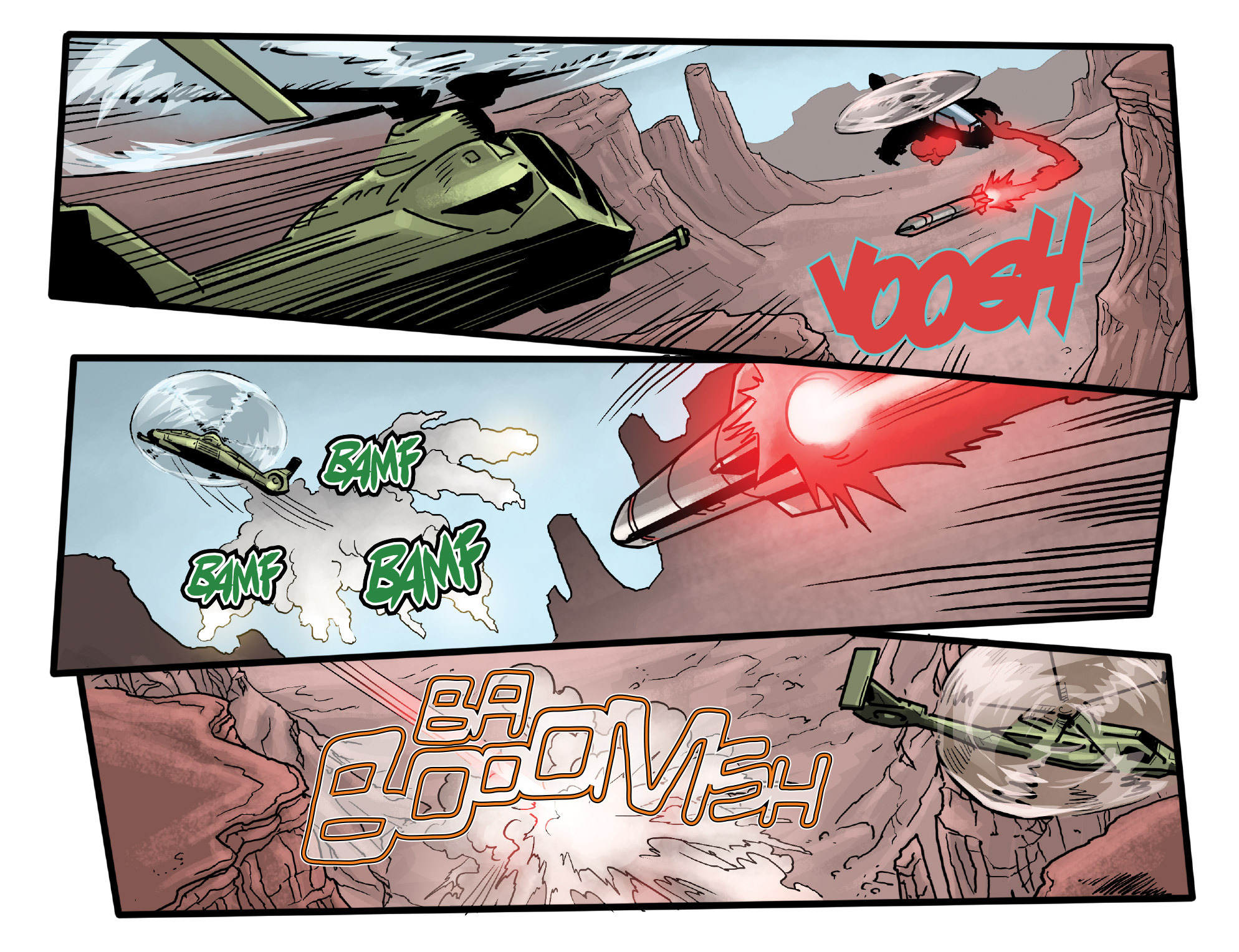 Read online Airwolf Airstrikes comic -  Issue #7 - 30