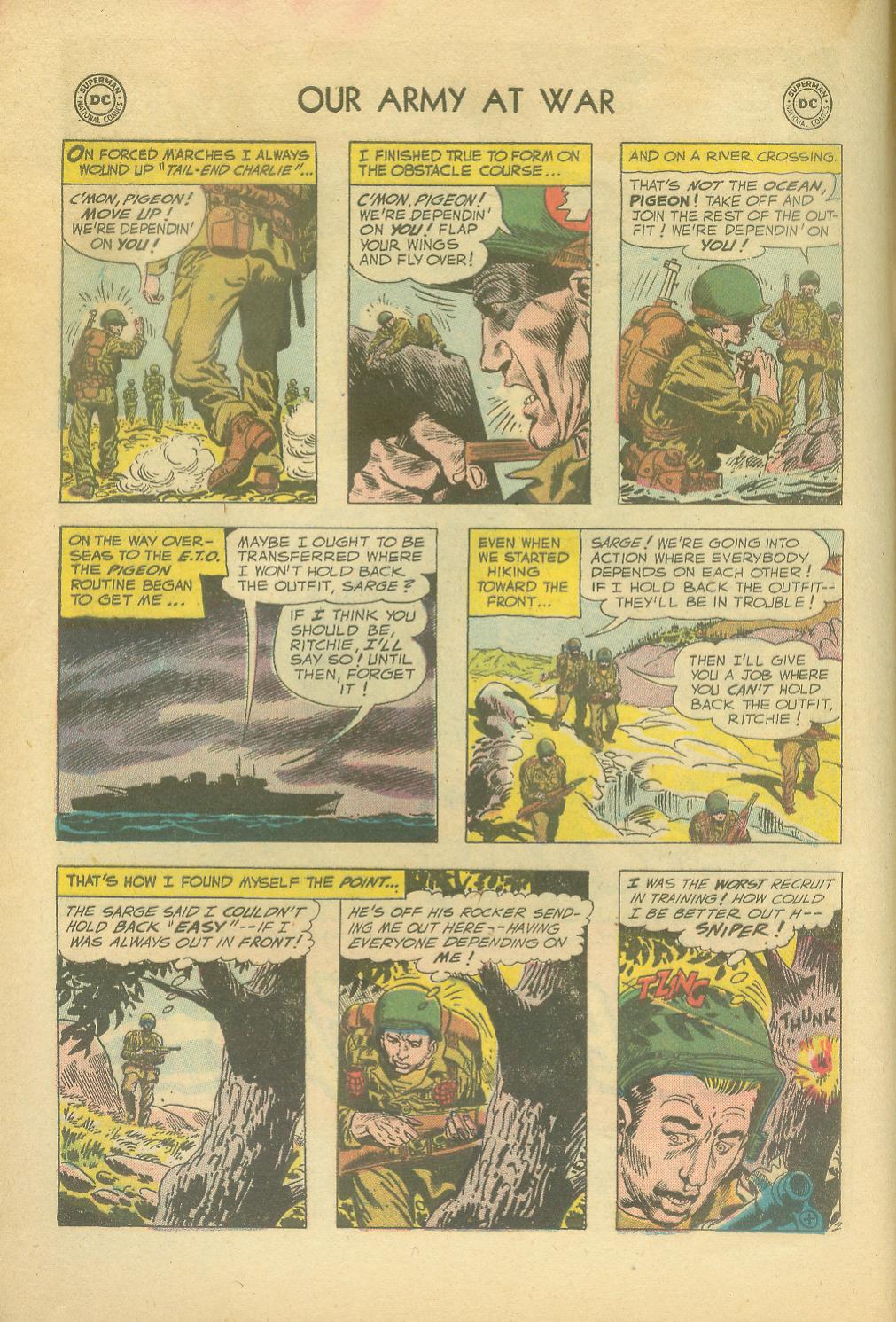 Read online Our Army at War (1952) comic -  Issue #61 - 4
