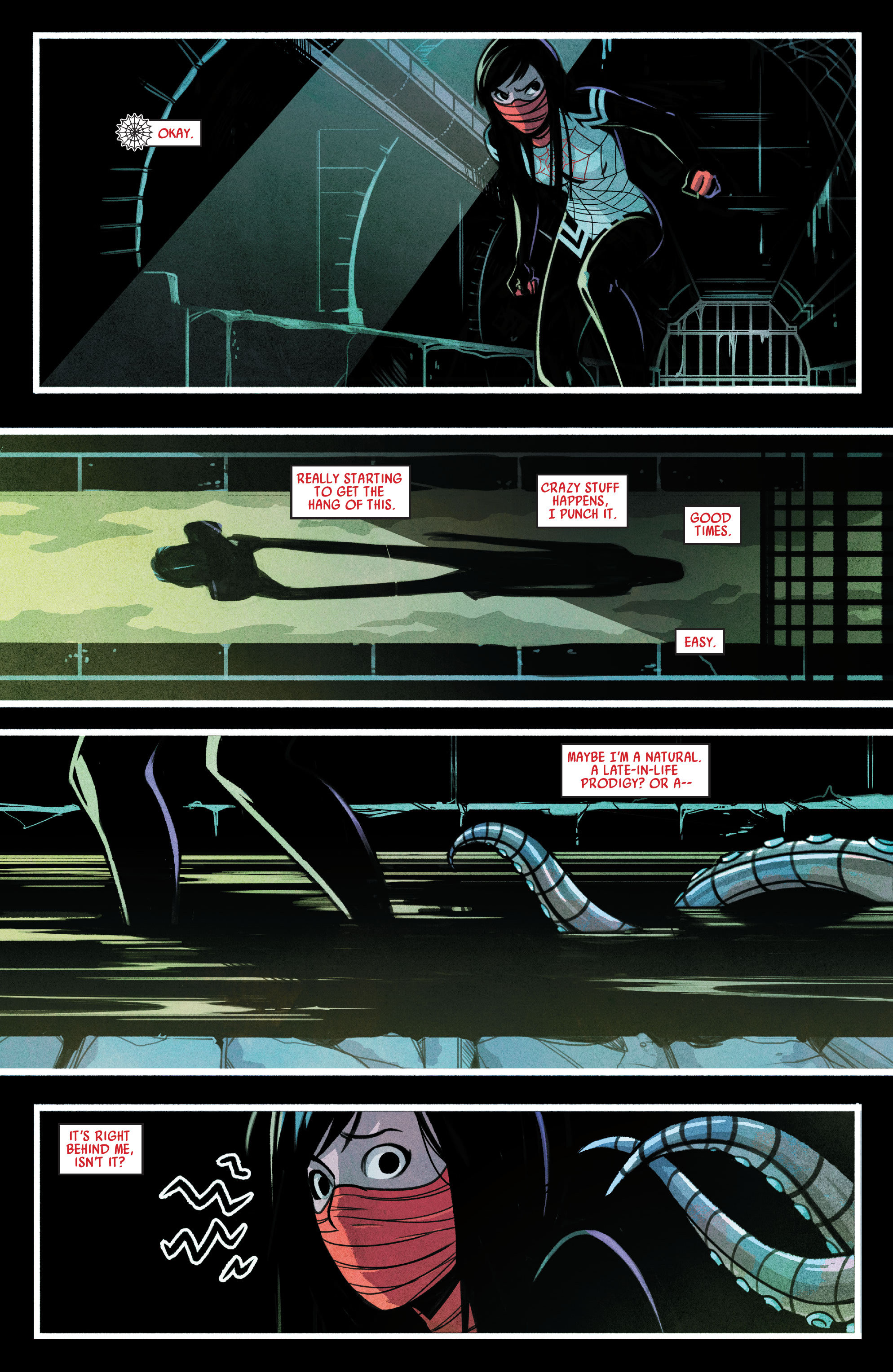 Read online Silk: Out of the Spider-Verse comic -  Issue # TPB 1 (Part 1) - 88