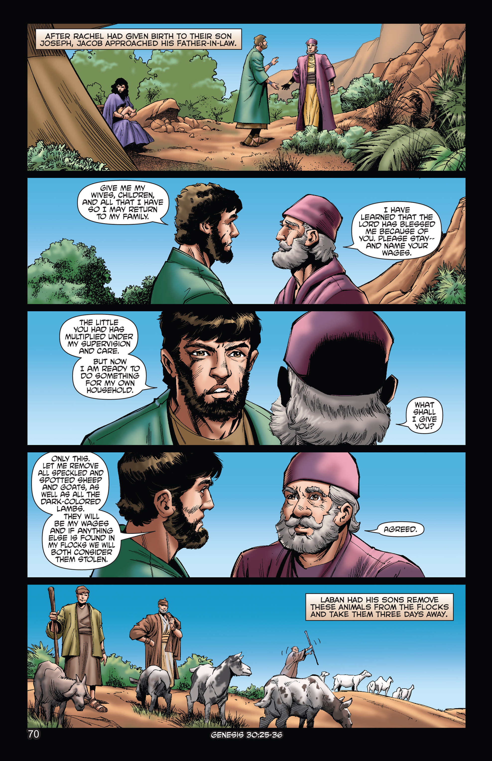 Read online The Kingstone Bible comic -  Issue #2 - 73