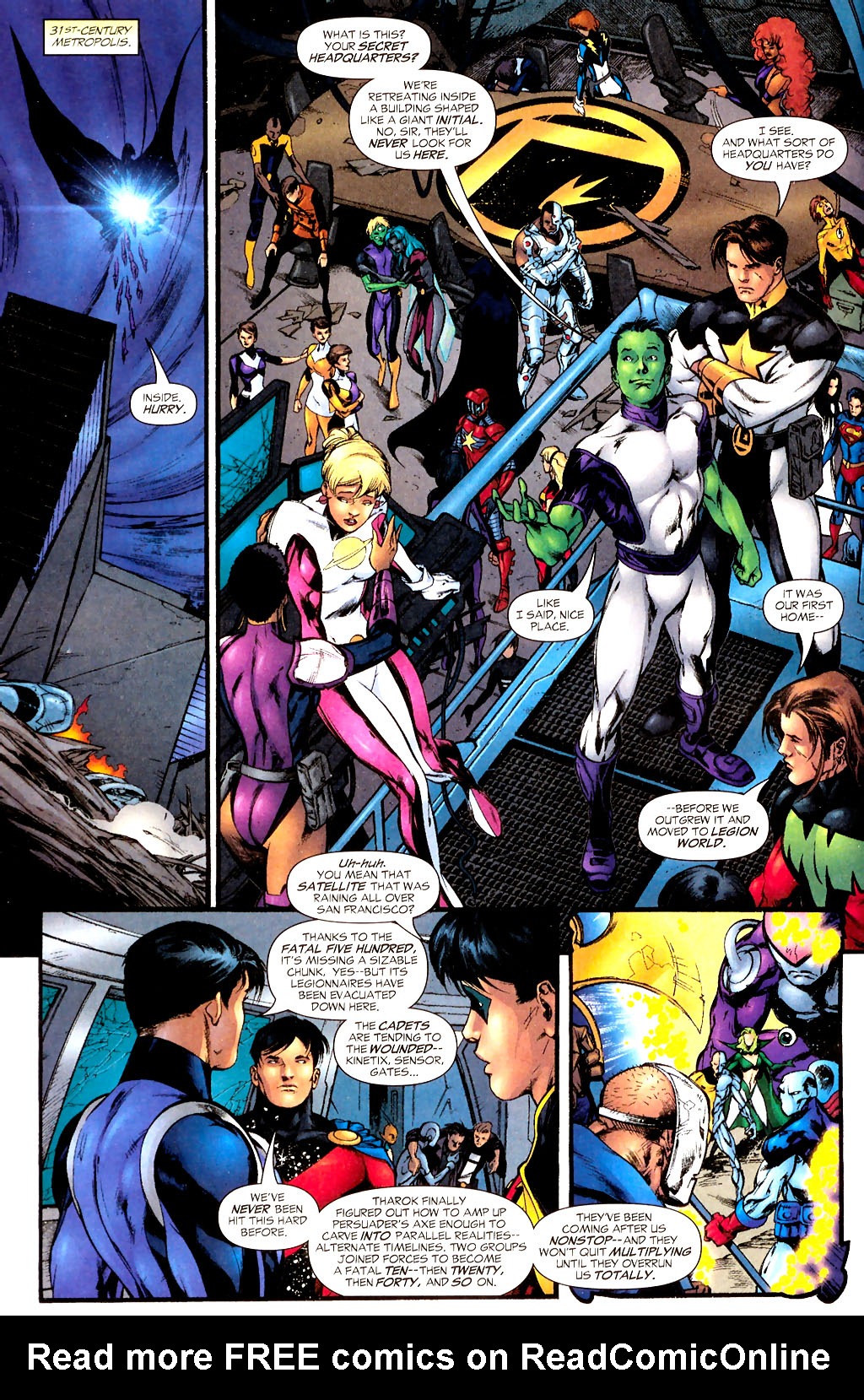 Read online Teen Titans/Legion Special comic -  Issue # Full - 8