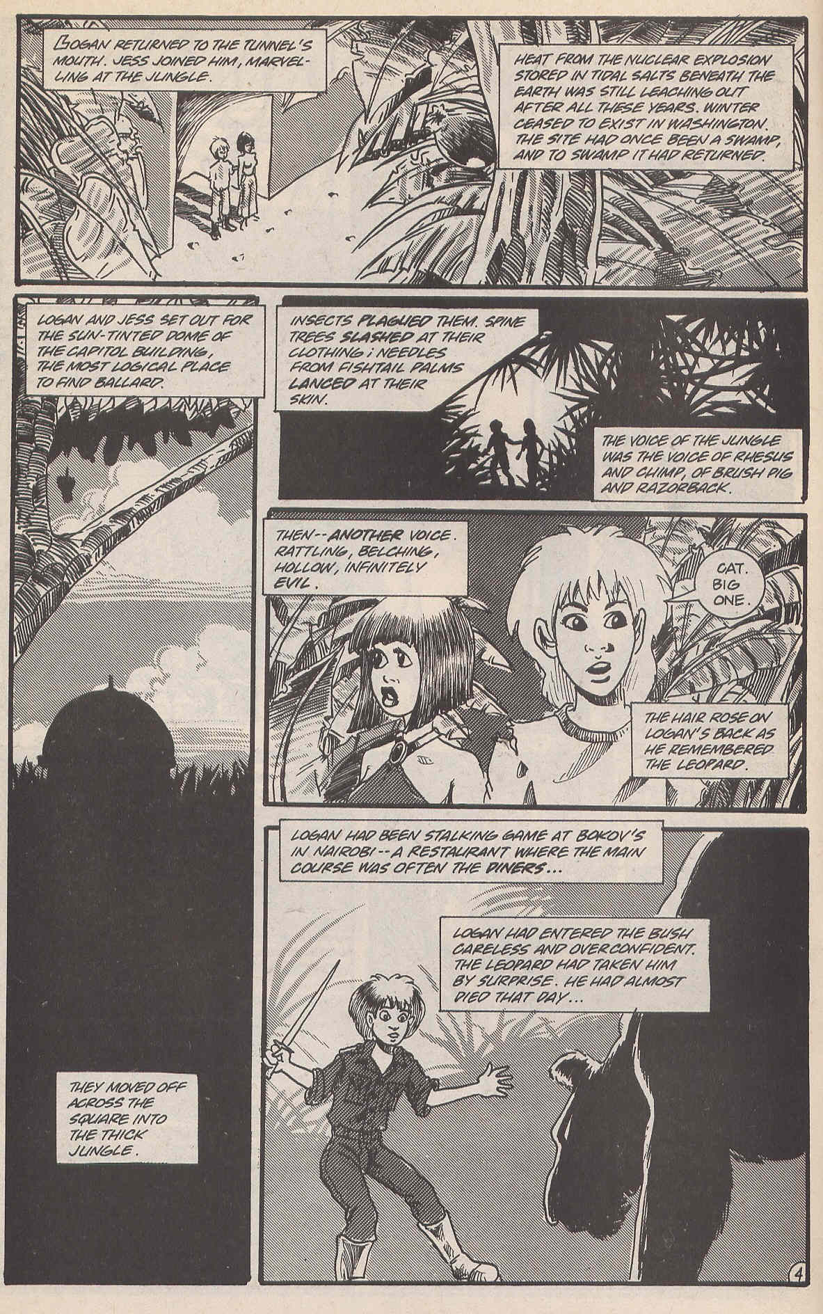 Read online Logan's Run (1990) comic -  Issue #6 - 6