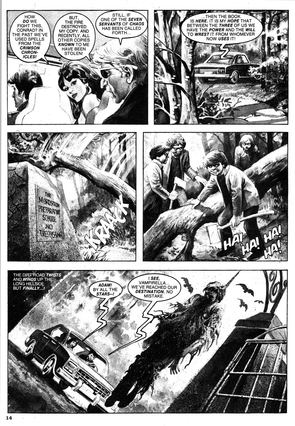 Read online Vampirella (1969) comic -  Issue #100 - 14