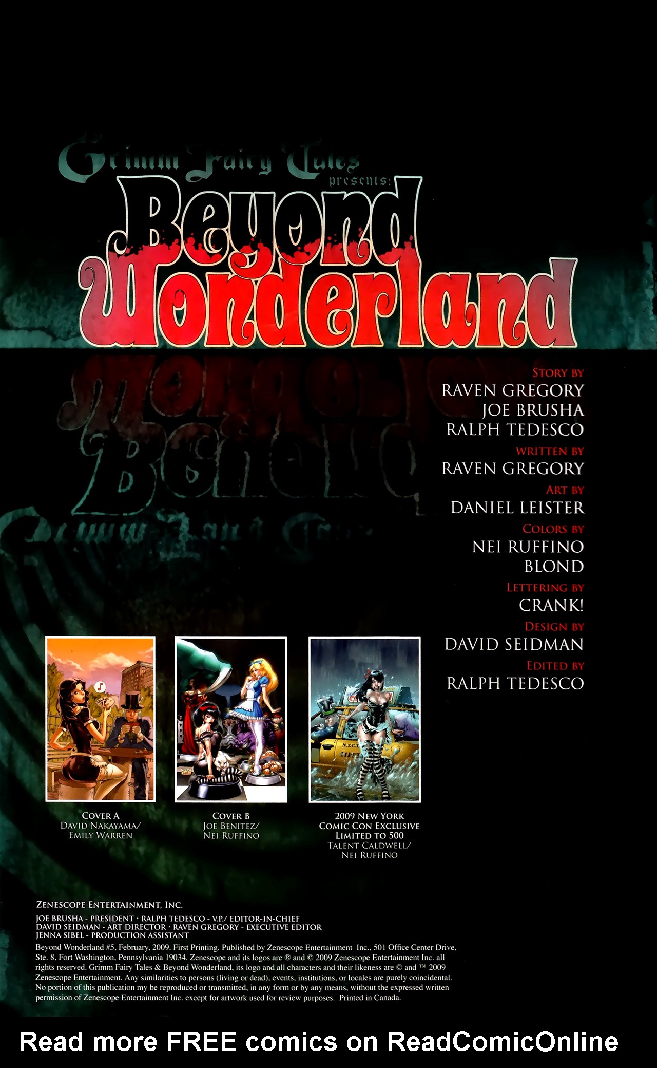 Read online Grimm Fairy Tales: Beyond Wonderland comic -  Issue #5 - 3