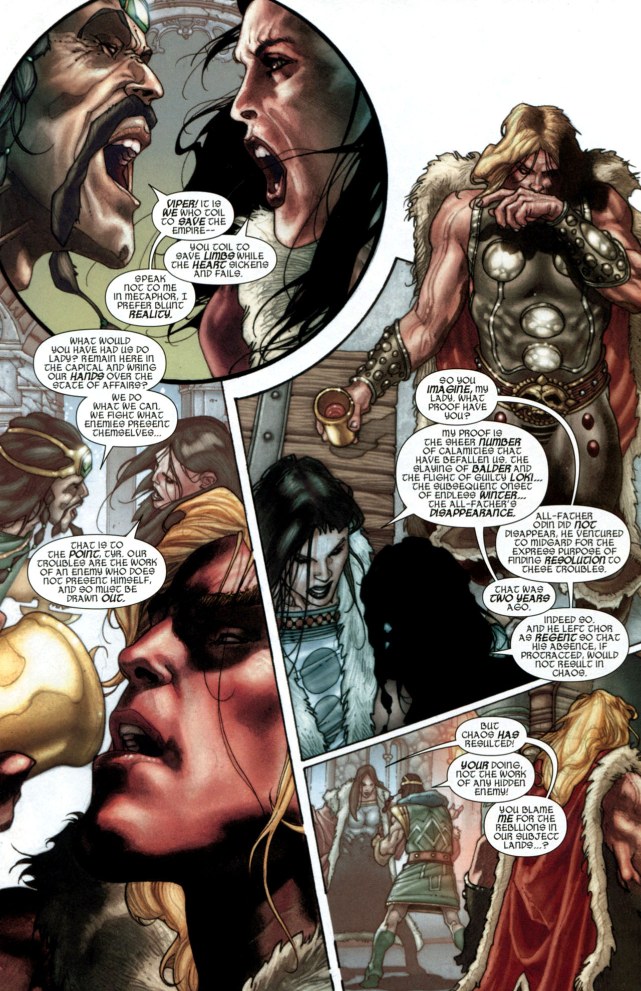 Read online Thor: For Asgard comic -  Issue #1 - 14