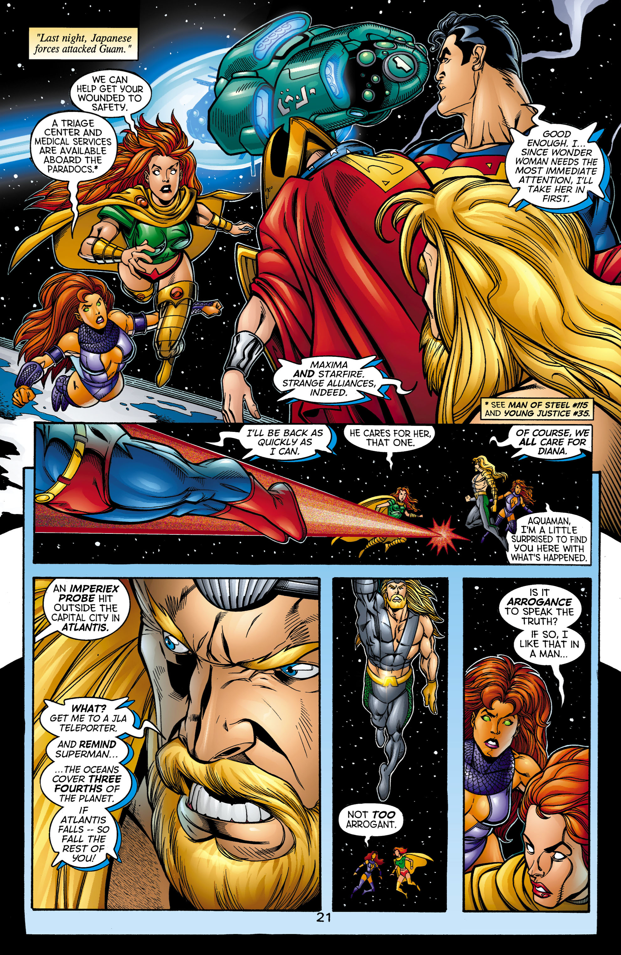 Read online JLA: Our Worlds at War comic -  Issue # Full - 16