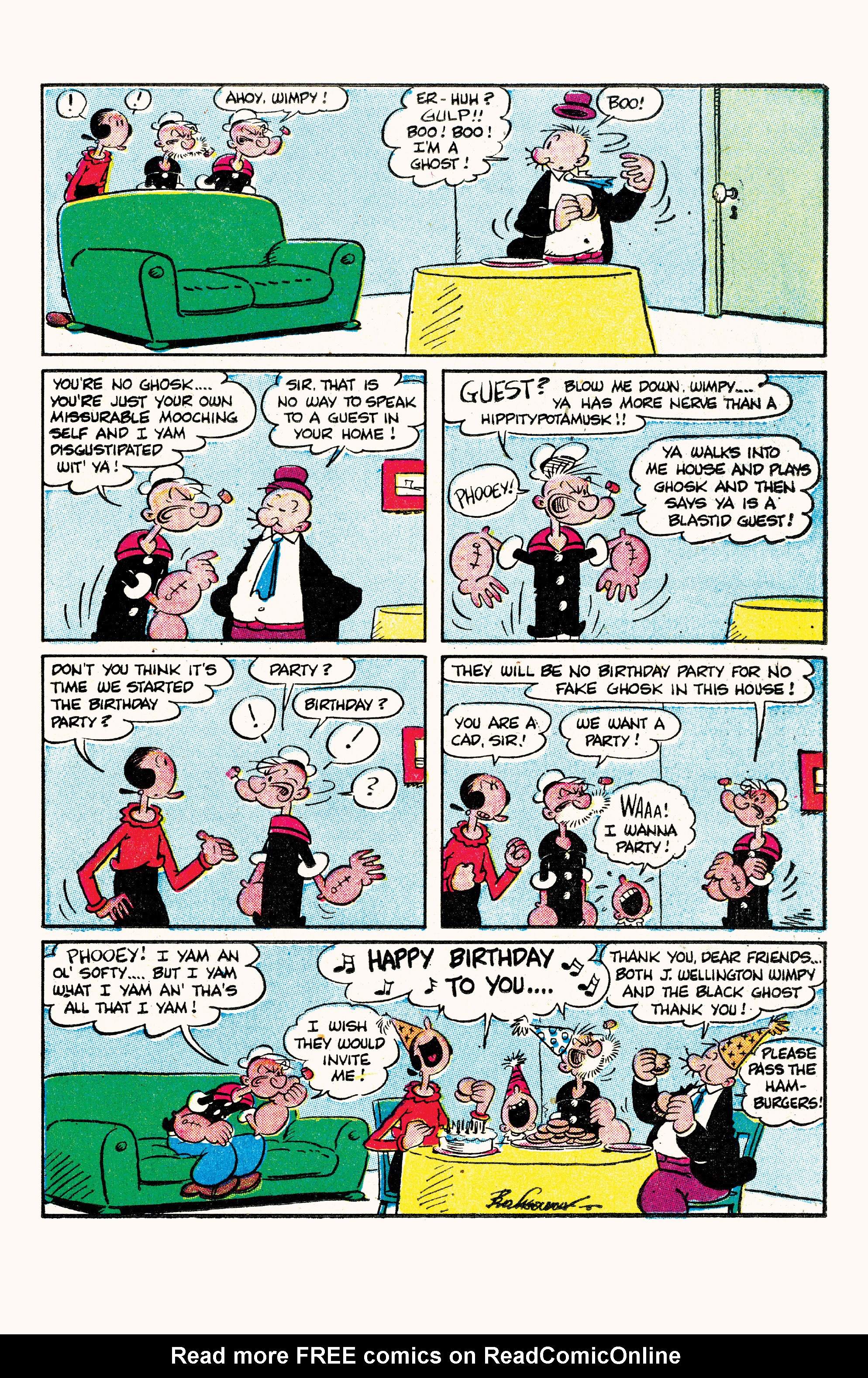 Read online Classic Popeye comic -  Issue #50 - 18