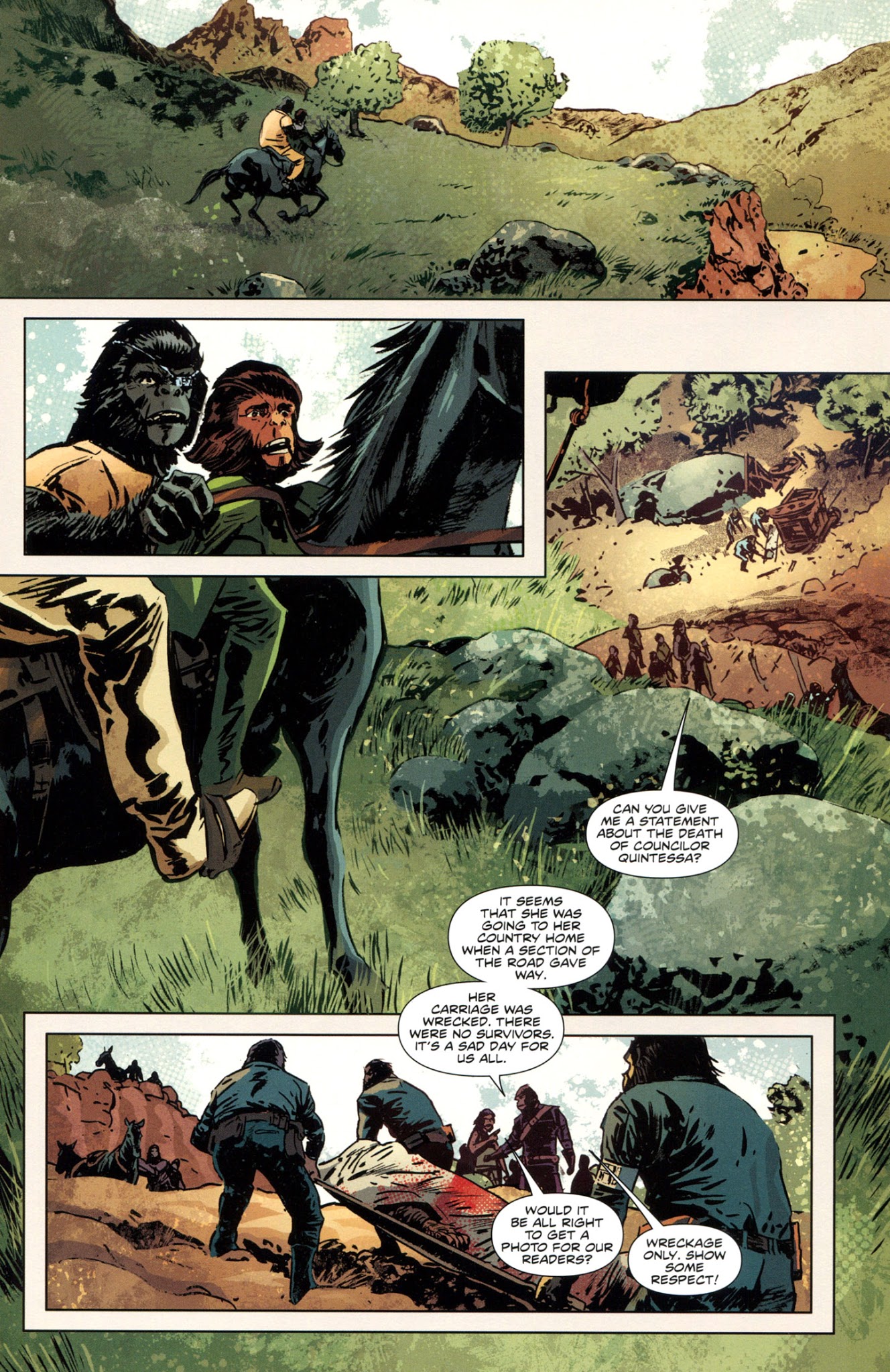 Read online Betrayal of the Planet of the Apes comic -  Issue #4 - 10