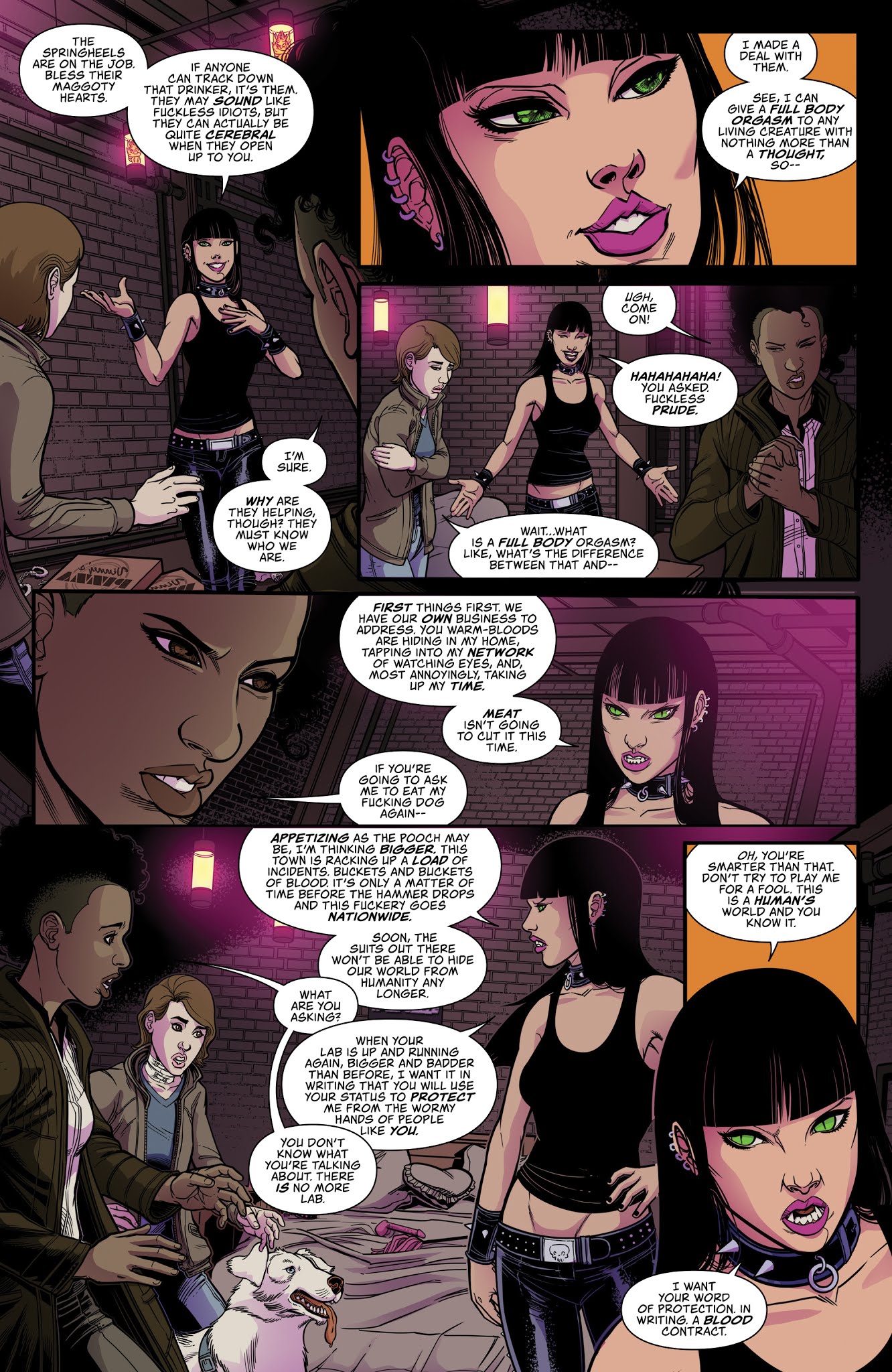 Read online Breathless comic -  Issue #3 - 7