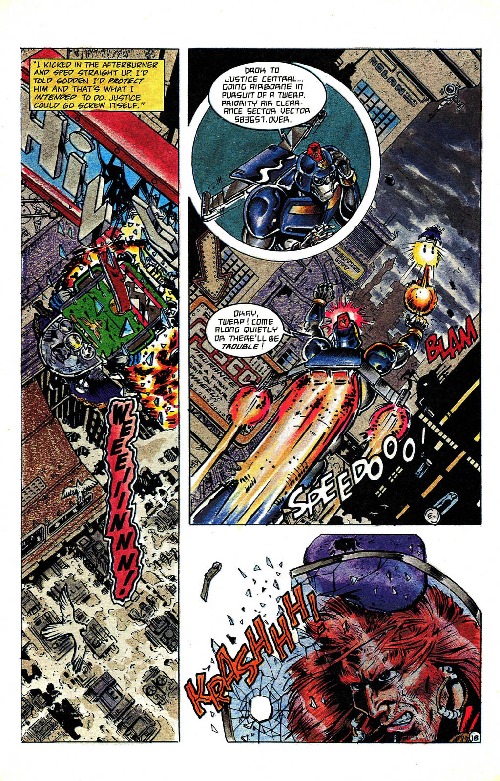 Read online Grimjack comic -  Issue #63 - 23