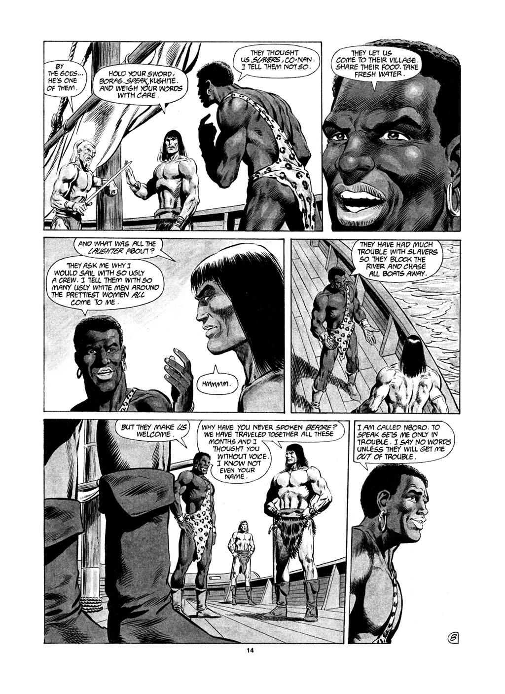 Read online The Savage Sword Of Conan comic -  Issue #149 - 14