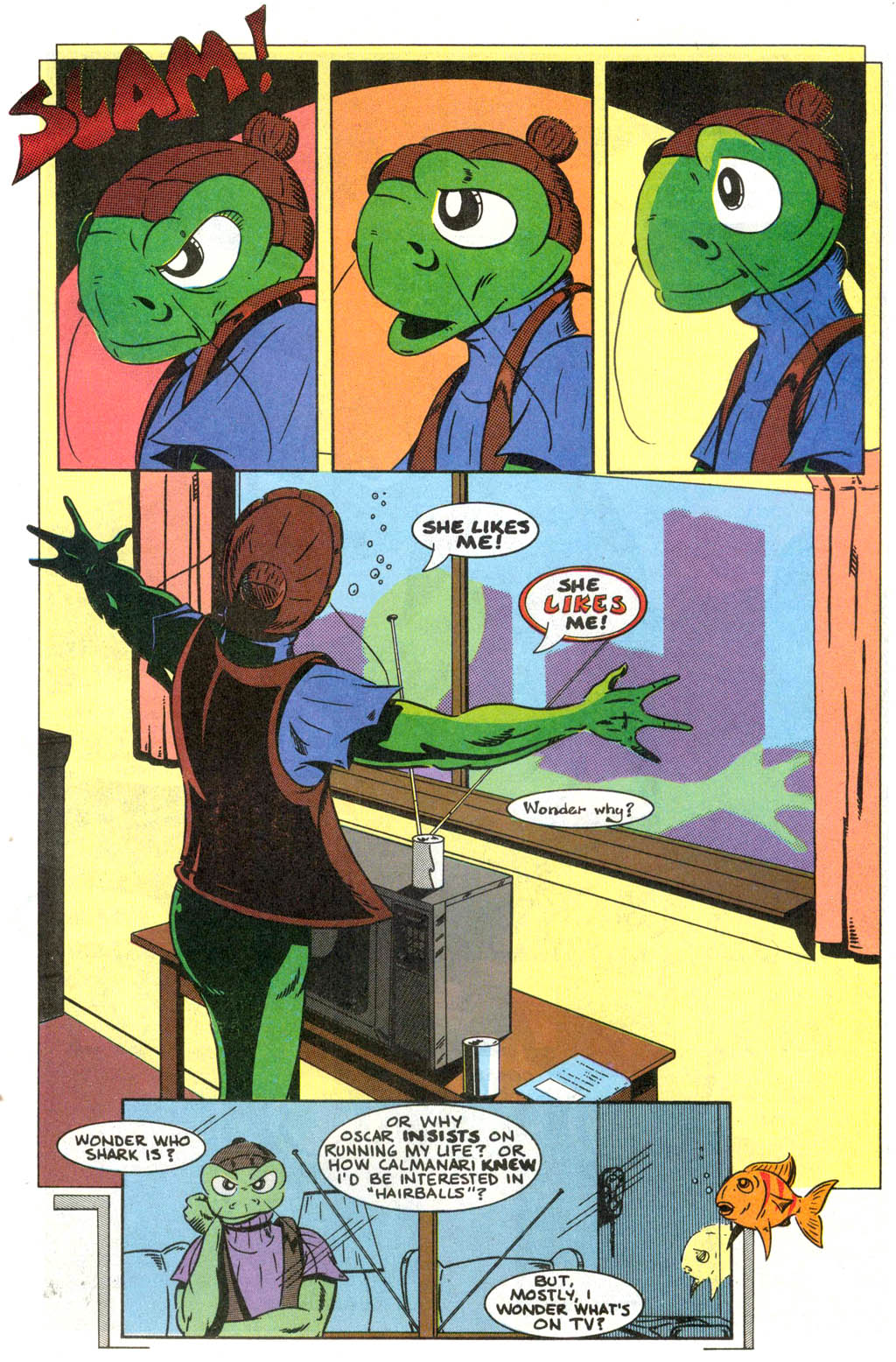 Read online Fish Police comic -  Issue #5 - 14