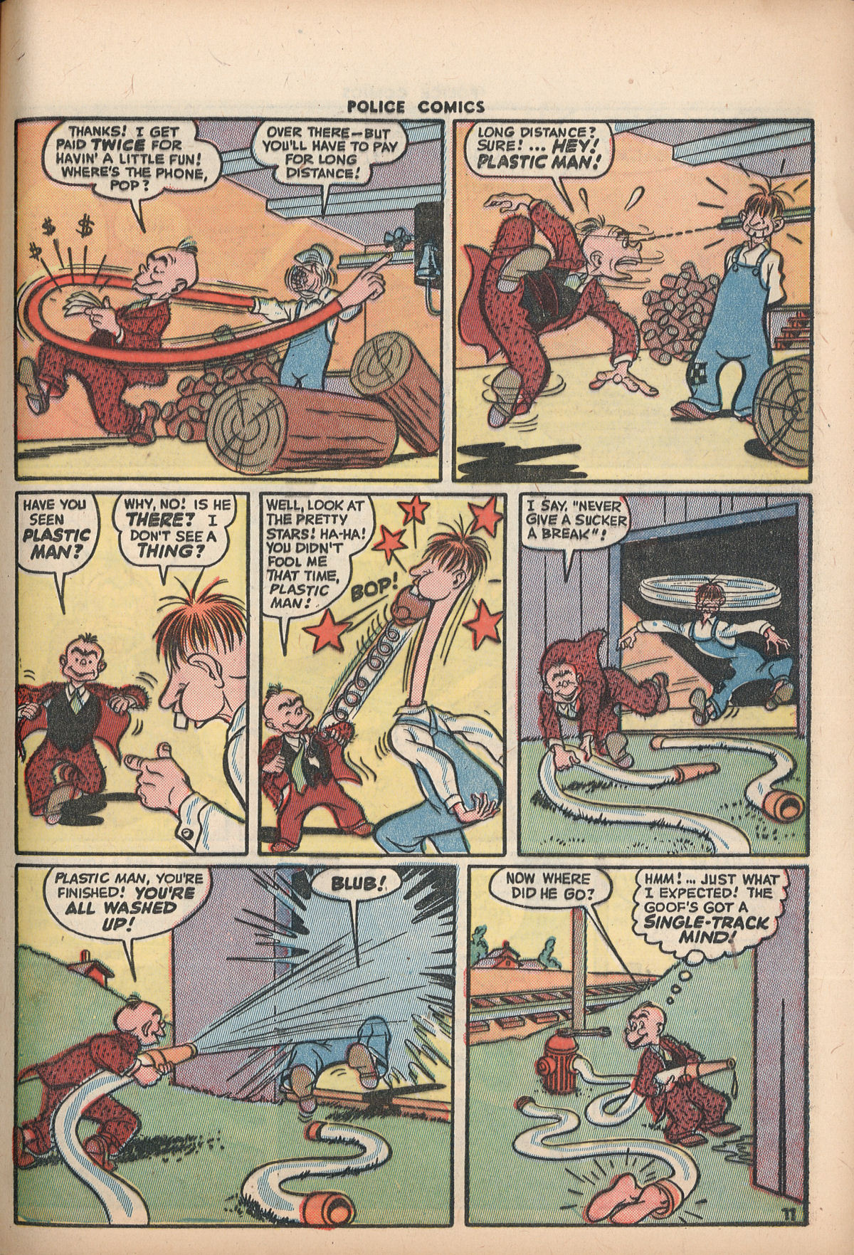 Read online Police Comics comic -  Issue #38 - 13