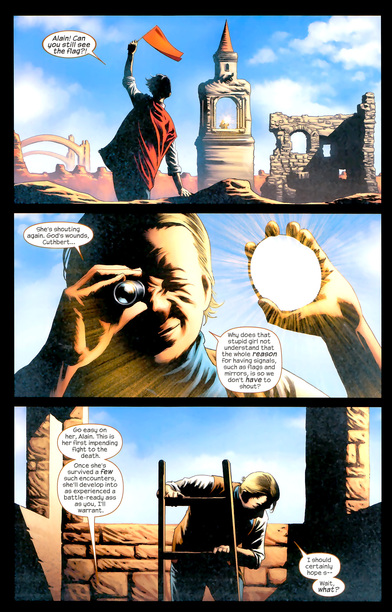Read online Dark Tower: Fall of Gilead comic -  Issue #6 - 9