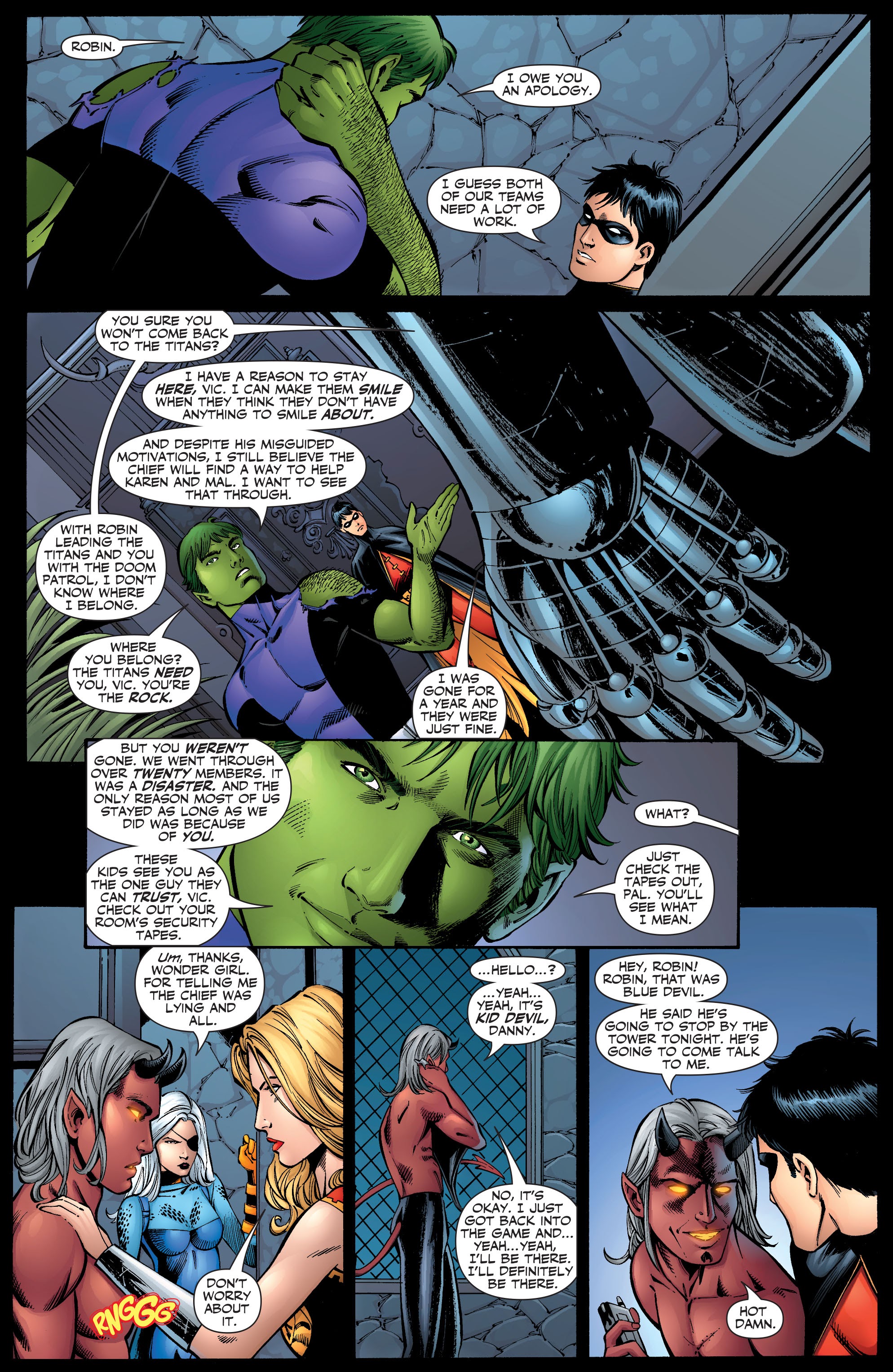 Read online Teen Titans (2003) comic -  Issue #37 - 15