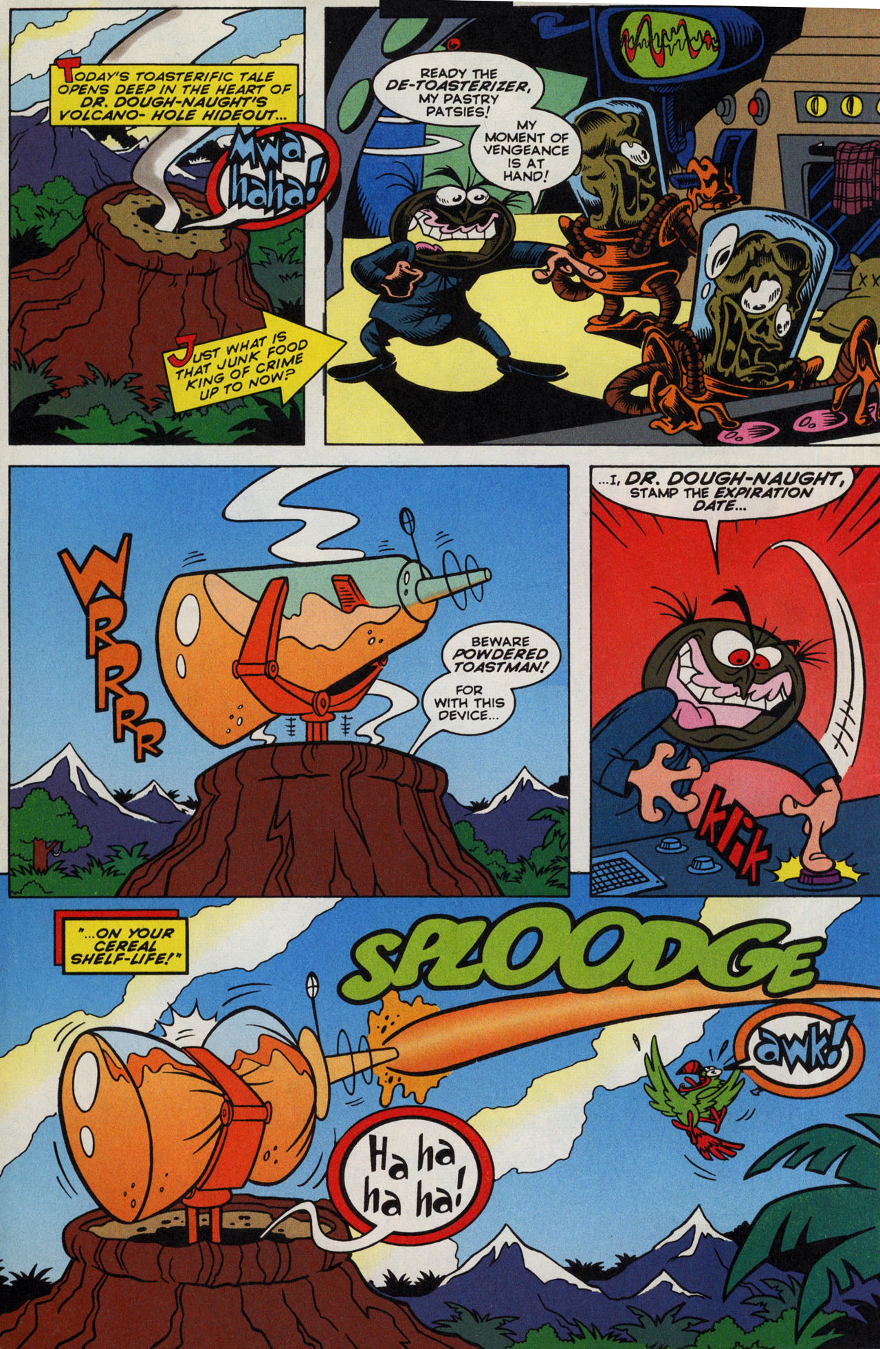 Read online The Ren & Stimpy Show Special: Powdered Toastman's Cereal Serial comic -  Issue # Full - 4