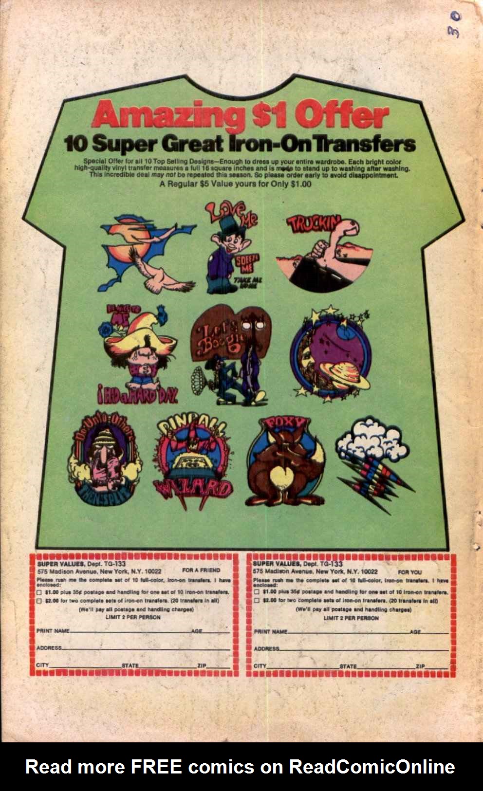 Read online Beyond the Grave (1975) comic -  Issue #6 - 36