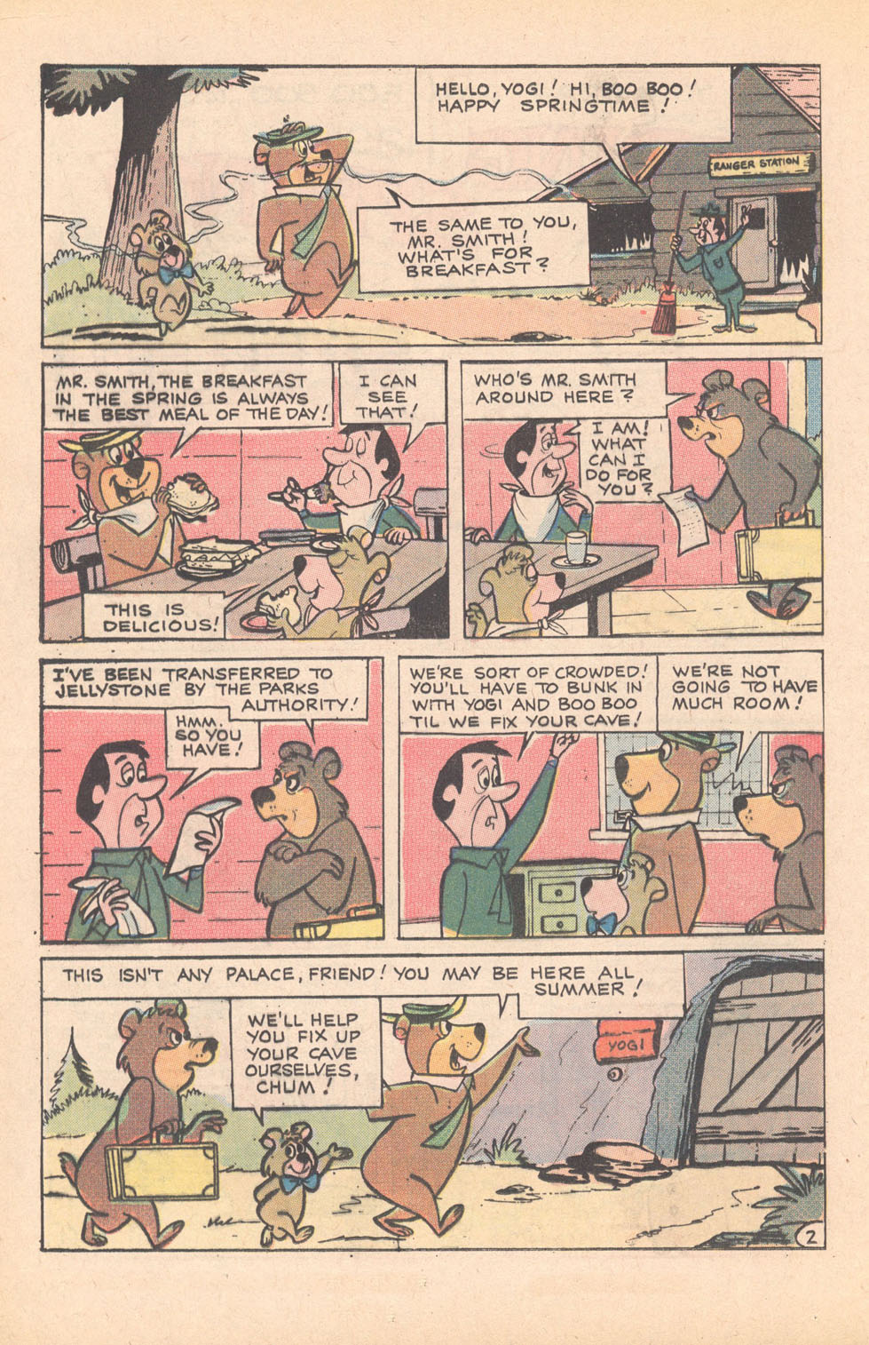 Read online Yogi Bear (1970) comic -  Issue #7 - 36