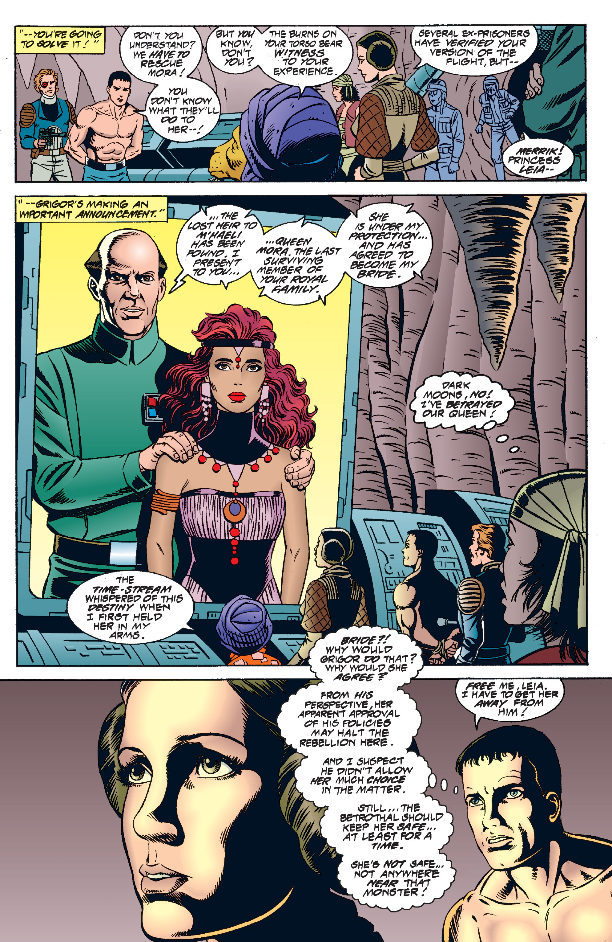 Read online Star Wars: River of Chaos comic -  Issue #3 - 25