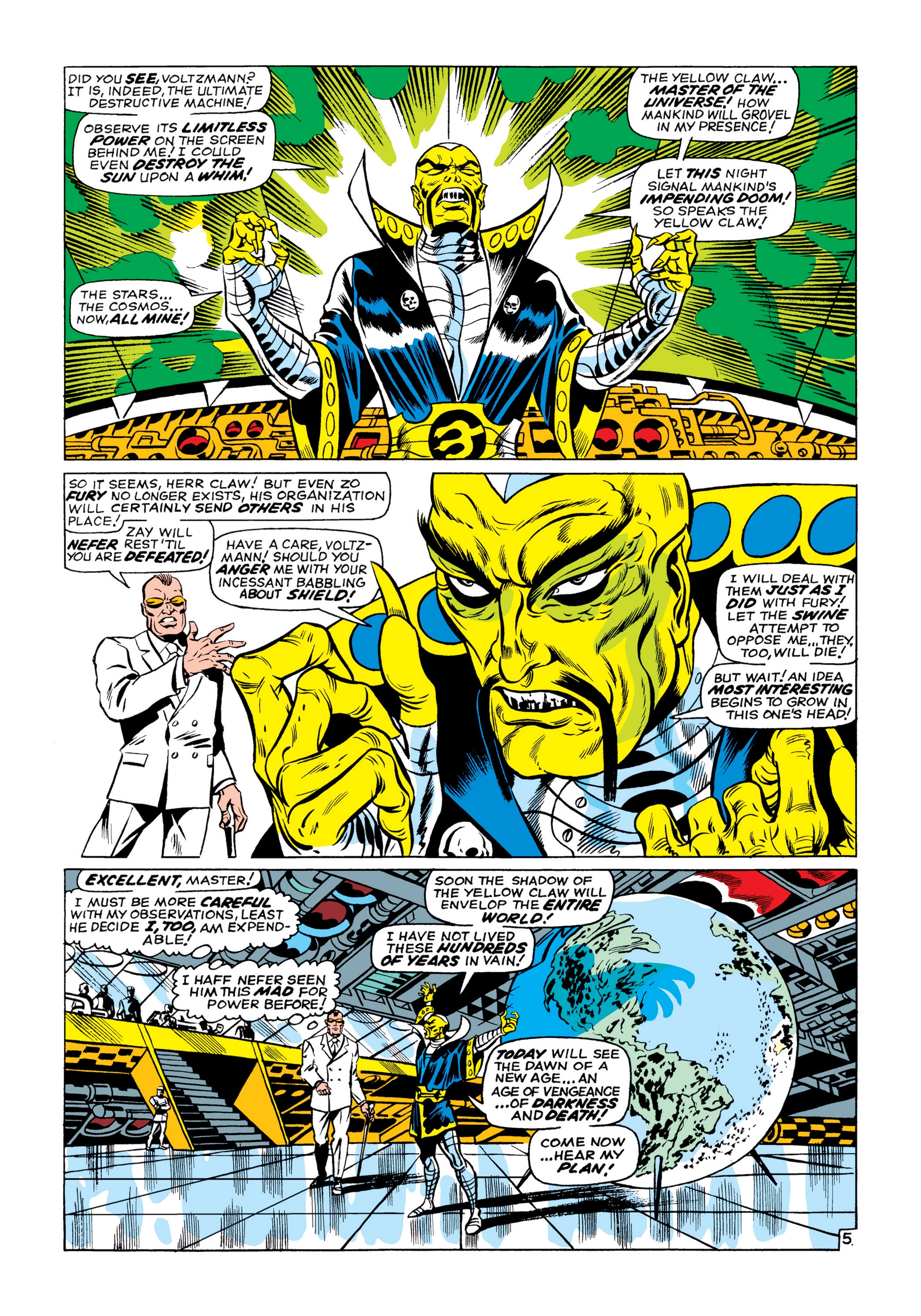 Read online Marvel Masterworks: Nick Fury, Agent of S.H.I.E.L.D. comic -  Issue # TPB 2 (Part 2) - 44