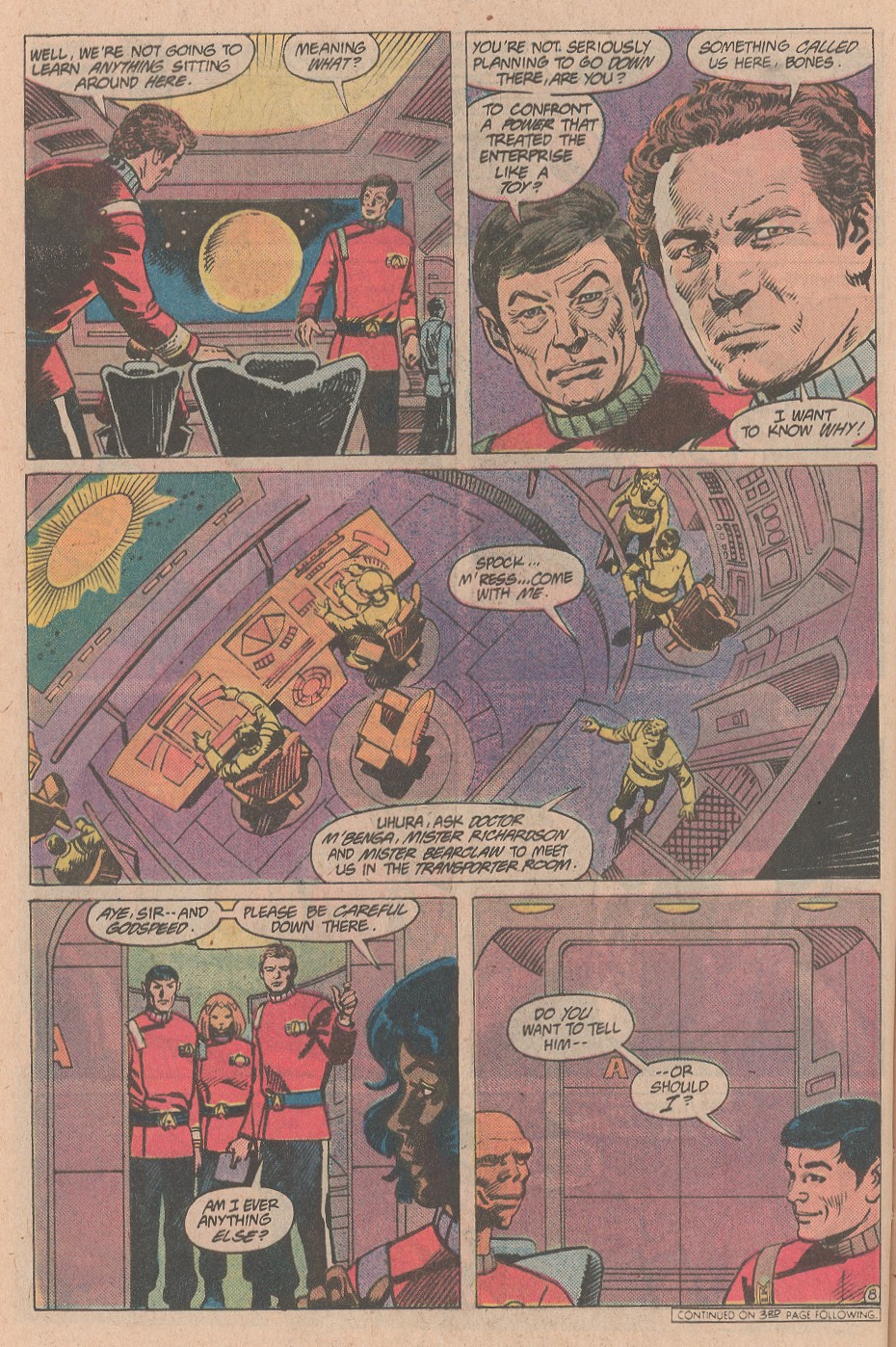 Read online Star Trek (1984) comic -  Issue #39 - 9