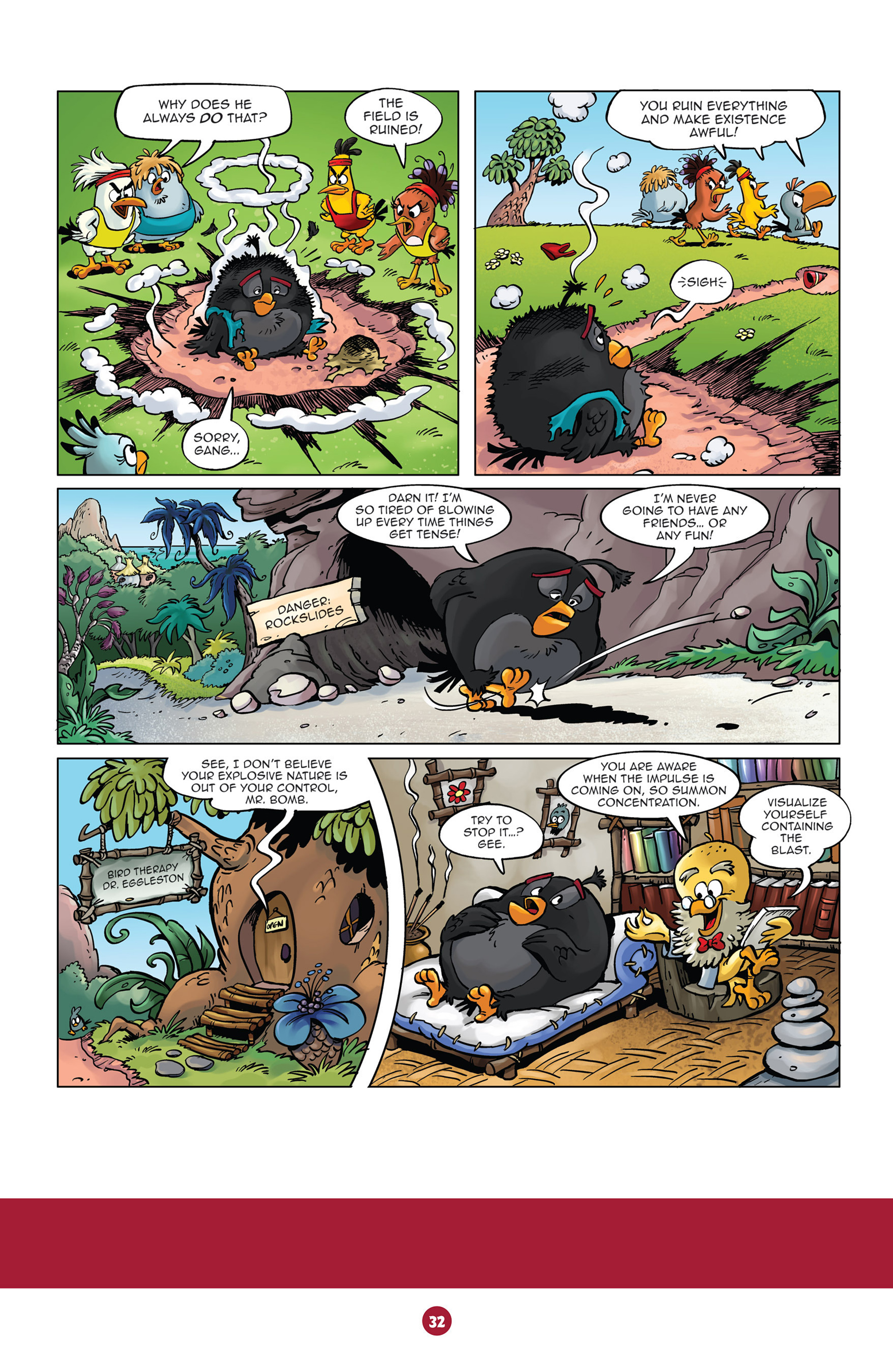 Read online Angry Birds: Big Movie Eggstravaganza comic -  Issue # Full - 34