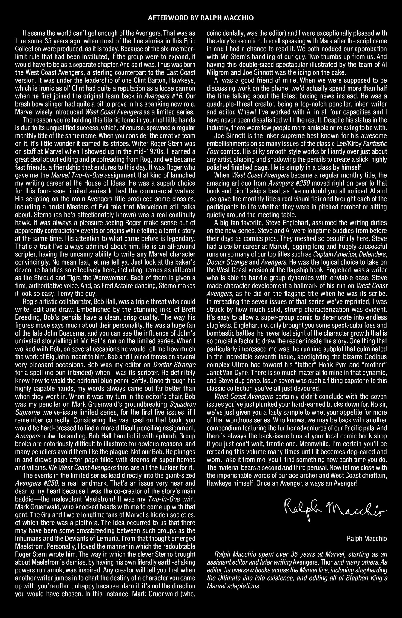 Read online Avengers West Coast Epic Collection: How The West Was Won comic -  Issue # TPB (Part 5) - 96