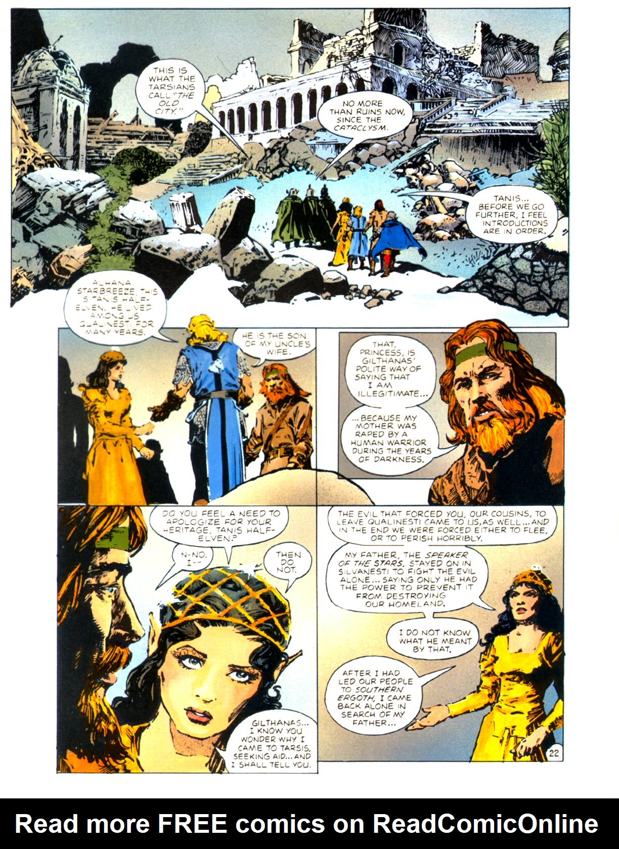 Read online Dragonlance Saga comic -  Issue #3 - 25