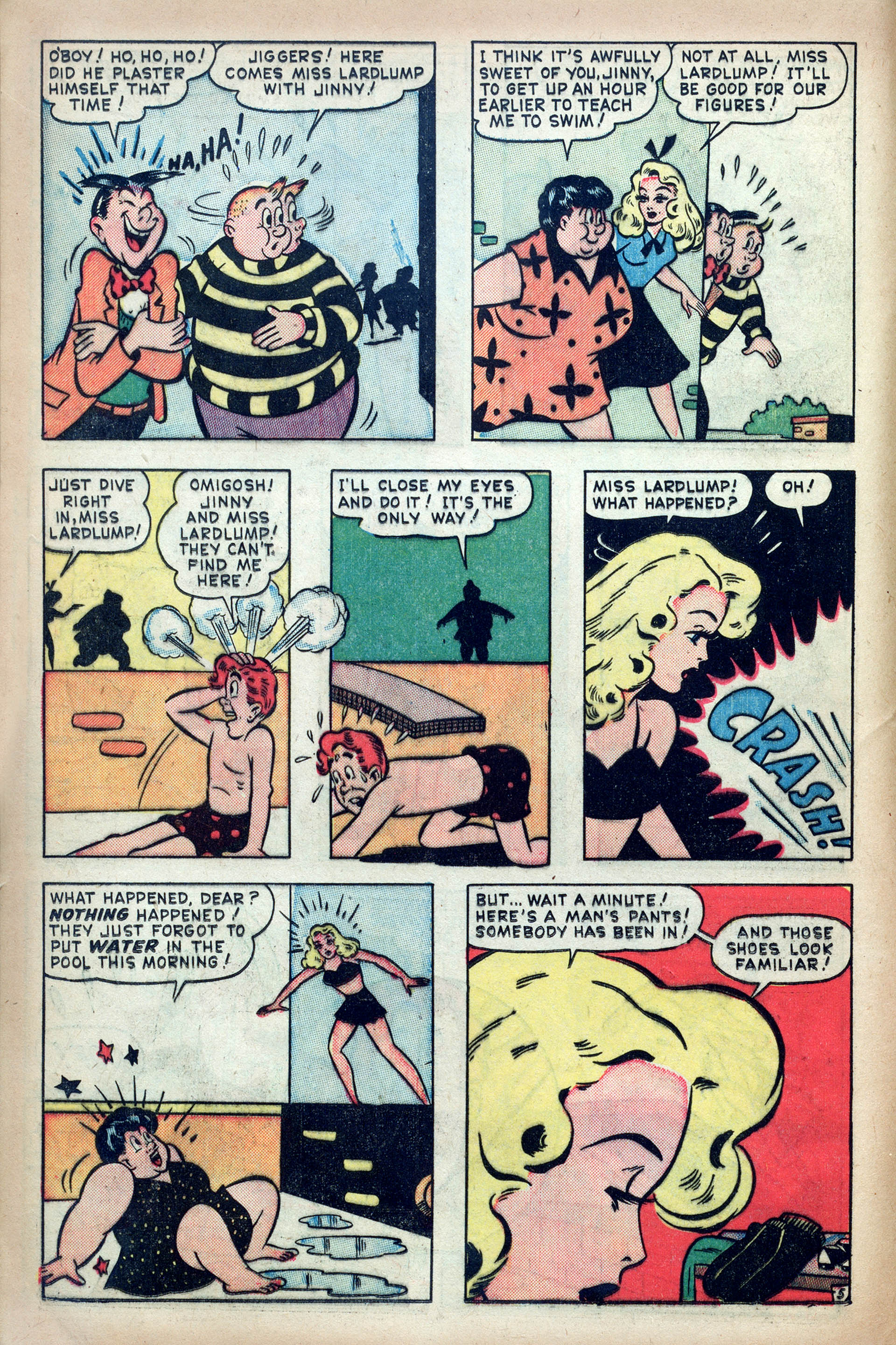 Read online Willie Comics (1946) comic -  Issue #15 - 16