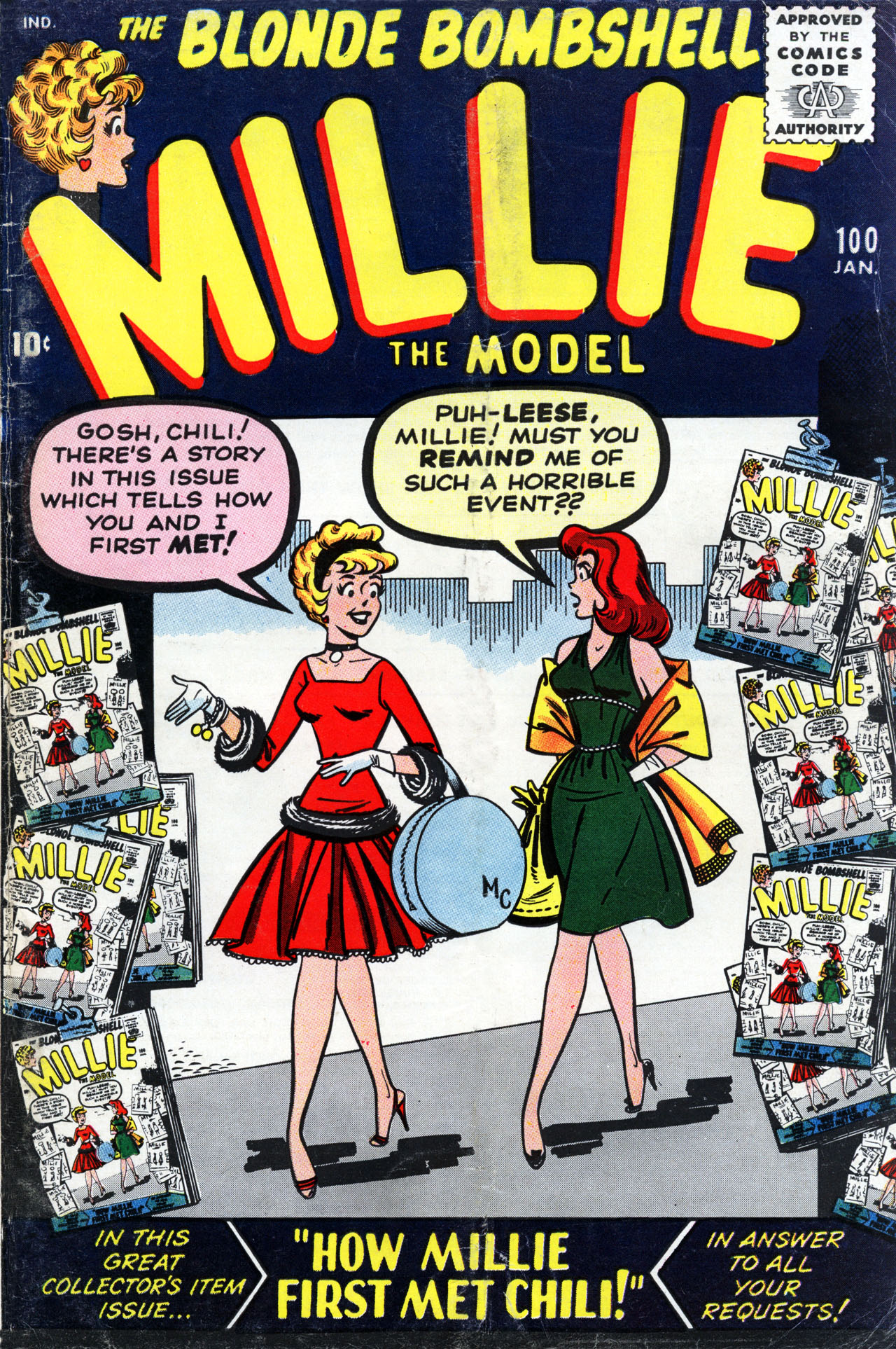 Millie the Model issue 100 - Page 1