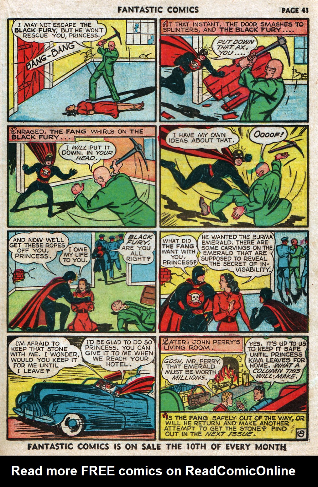 Read online Fantastic Comics comic -  Issue #17 - 42