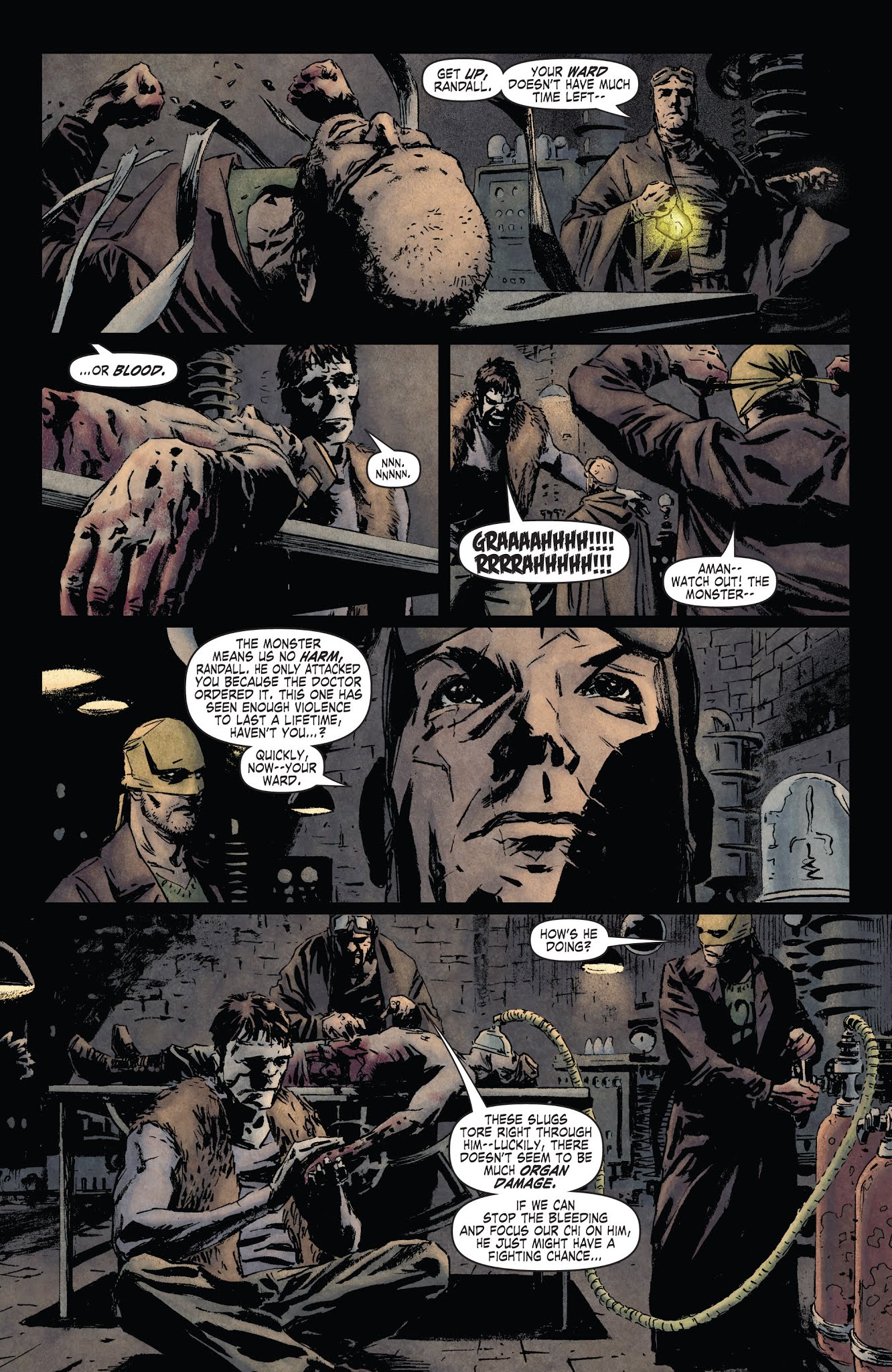 Read online The Immortal Iron Fist: Orson Randall and The Green Mist of Death comic -  Issue # Full - 28