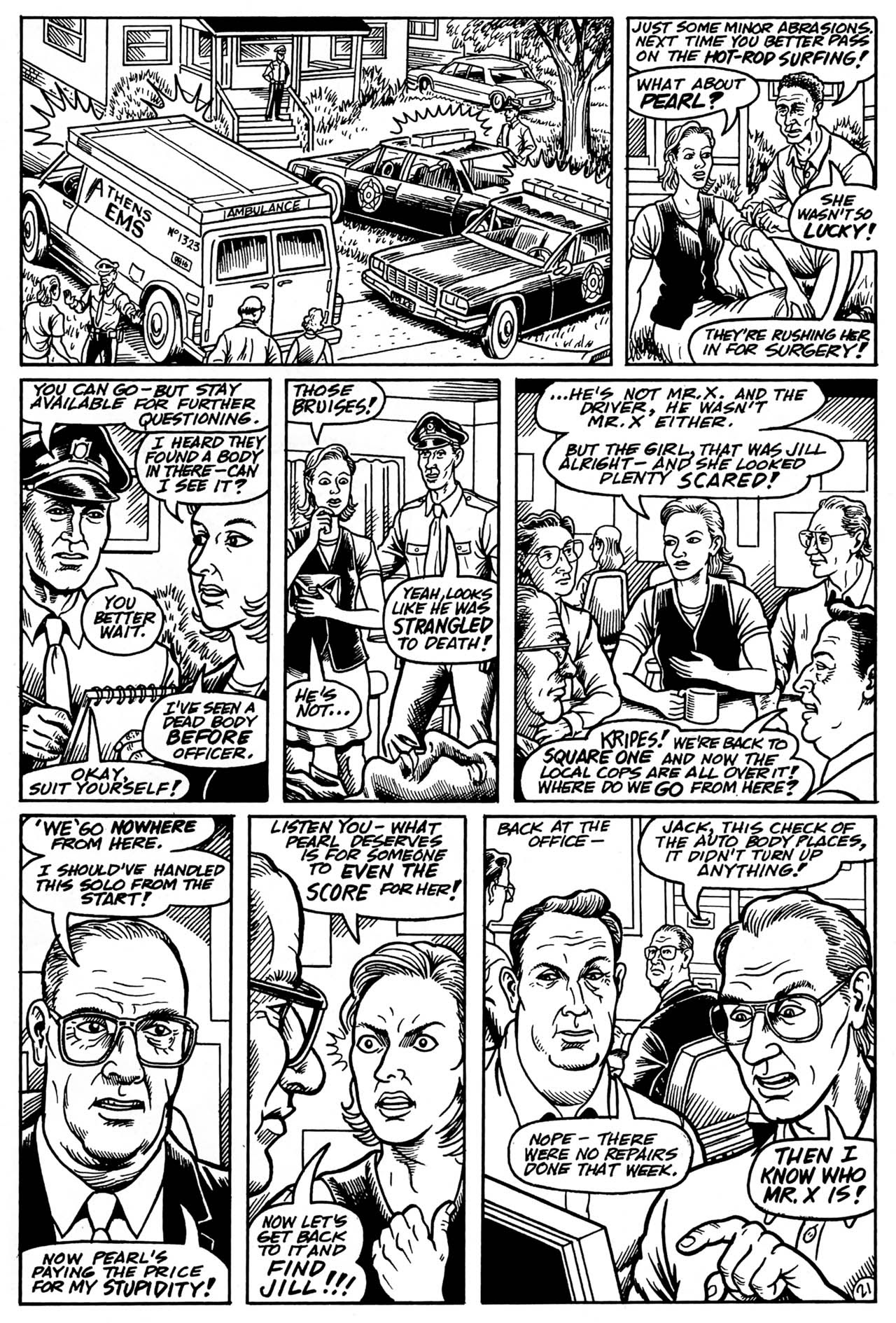 Read online Runaway -- A Known Associates Mystery comic -  Issue # Full - 23