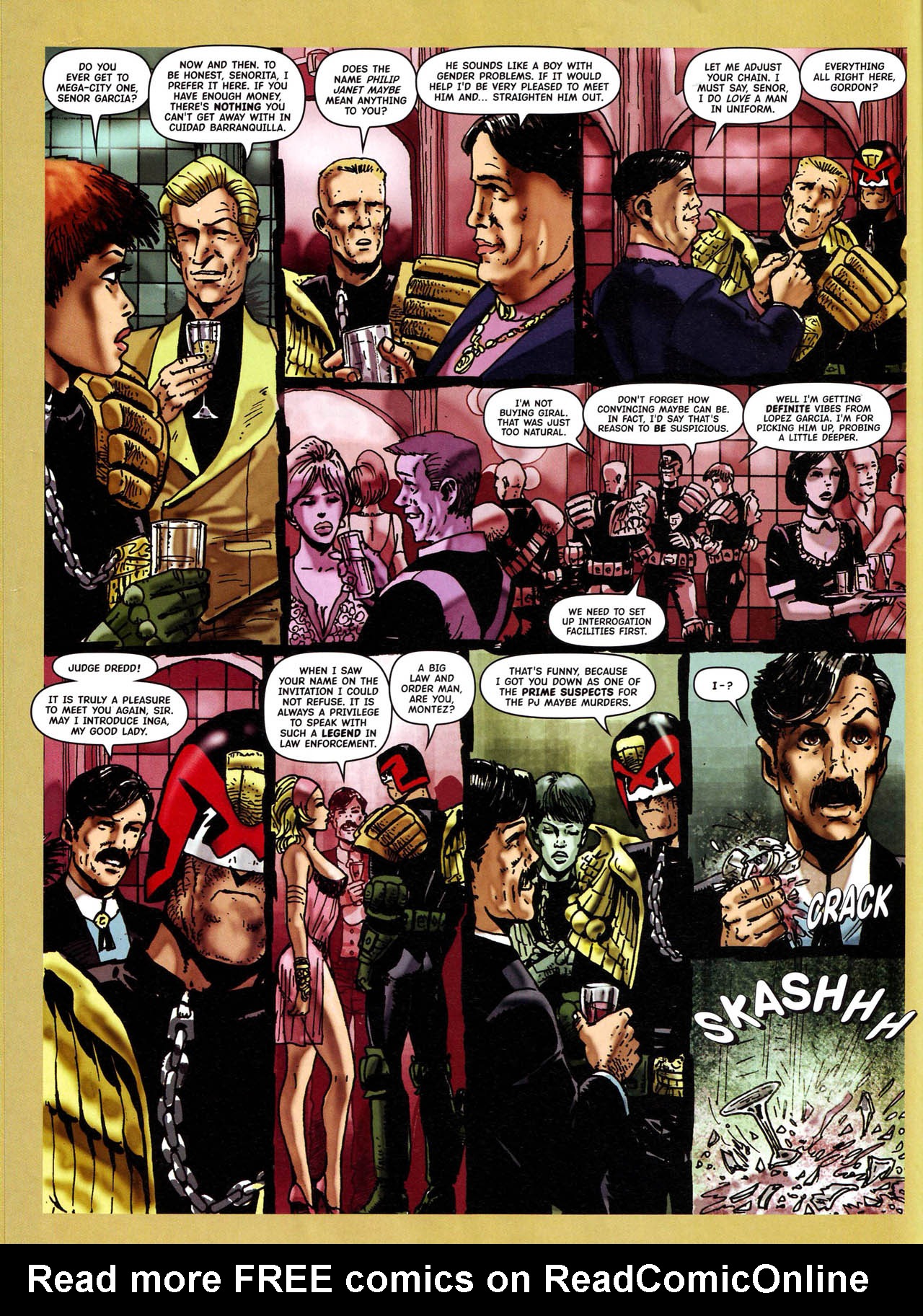 Read online Judge Dredd Megazine (Vol. 5) comic -  Issue #231 - 12