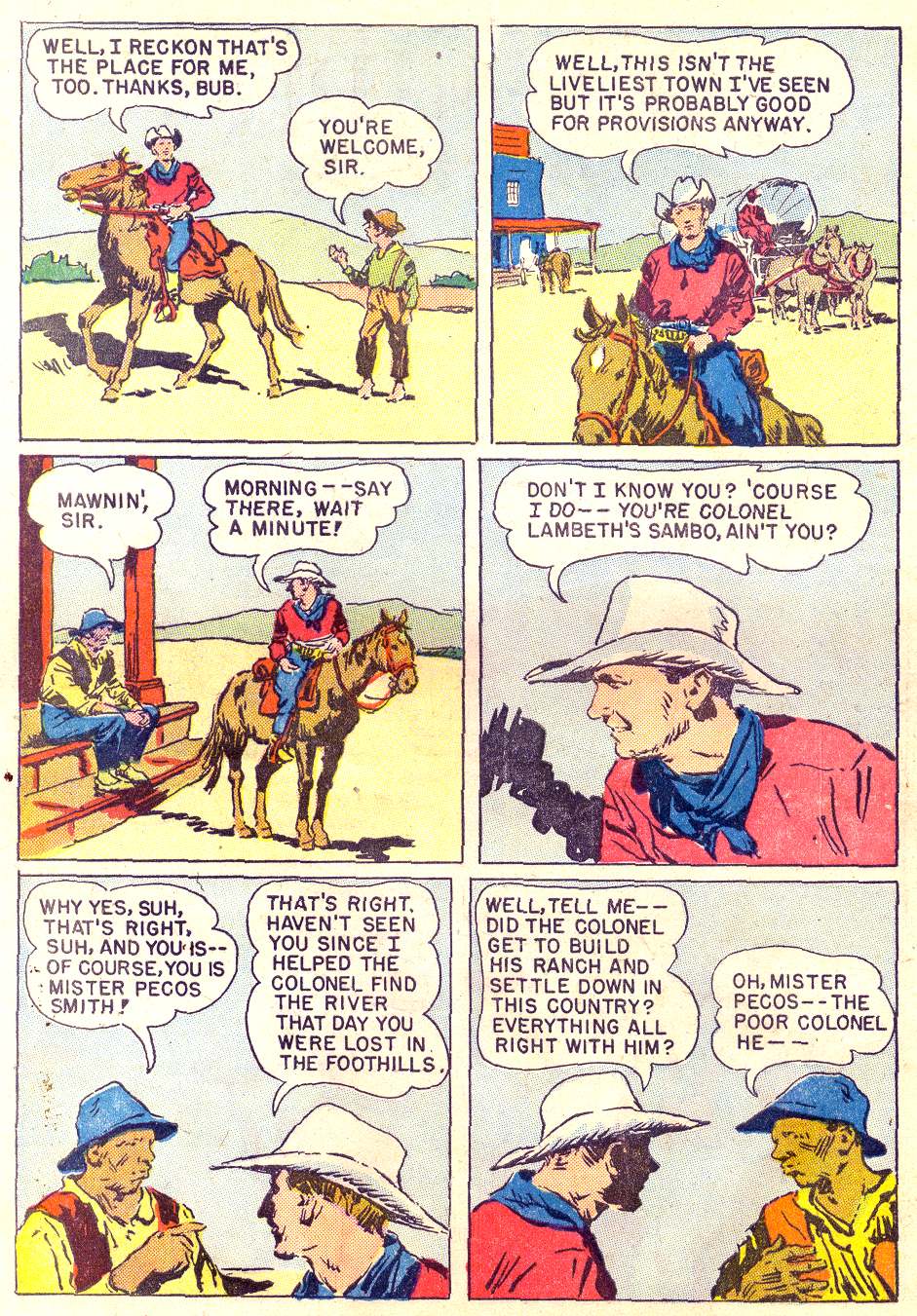 Read online Four Color Comics comic -  Issue #222 - 4