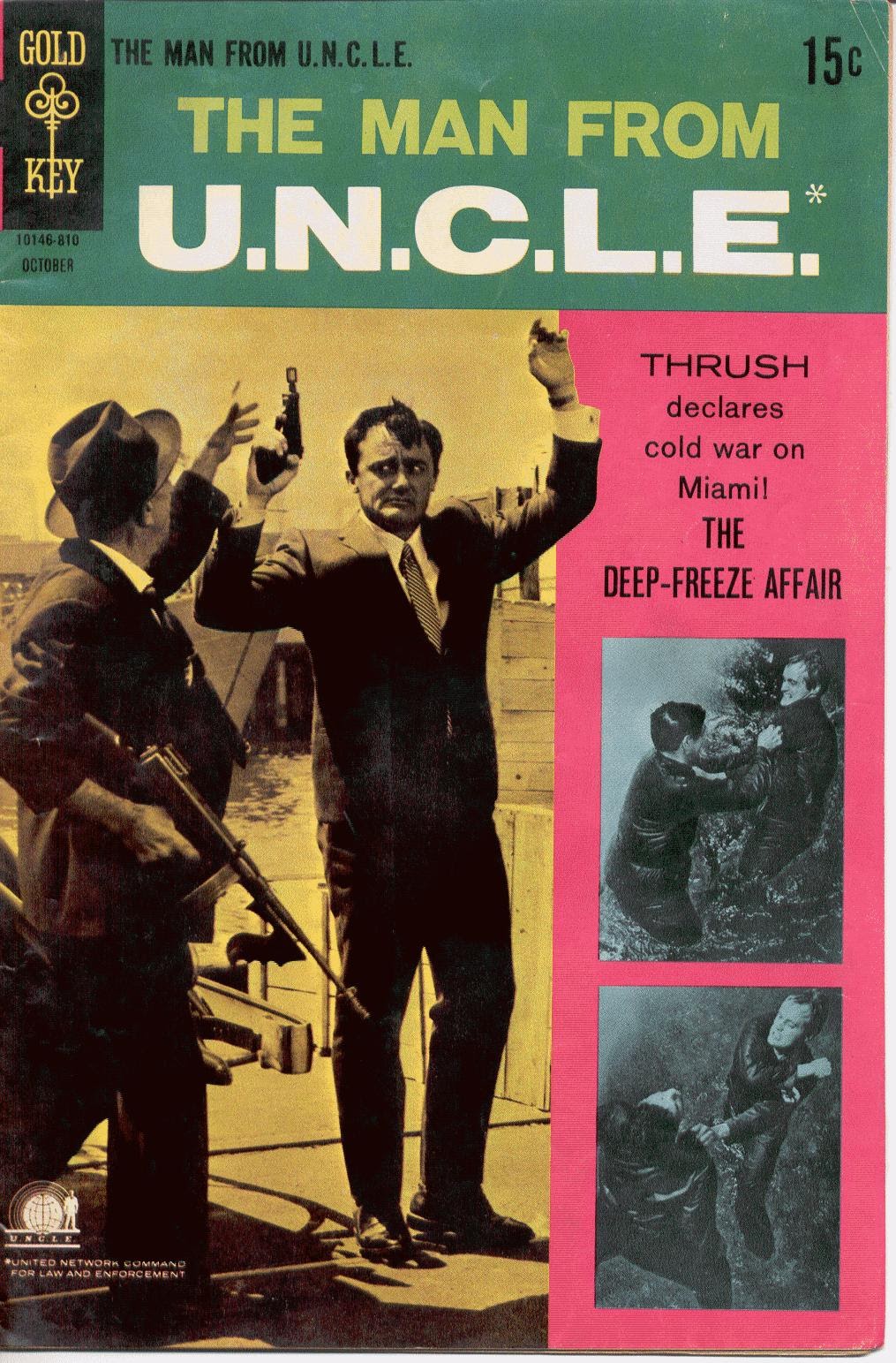 Read online The Man From U.N.C.L.E. comic -  Issue #20 - 1