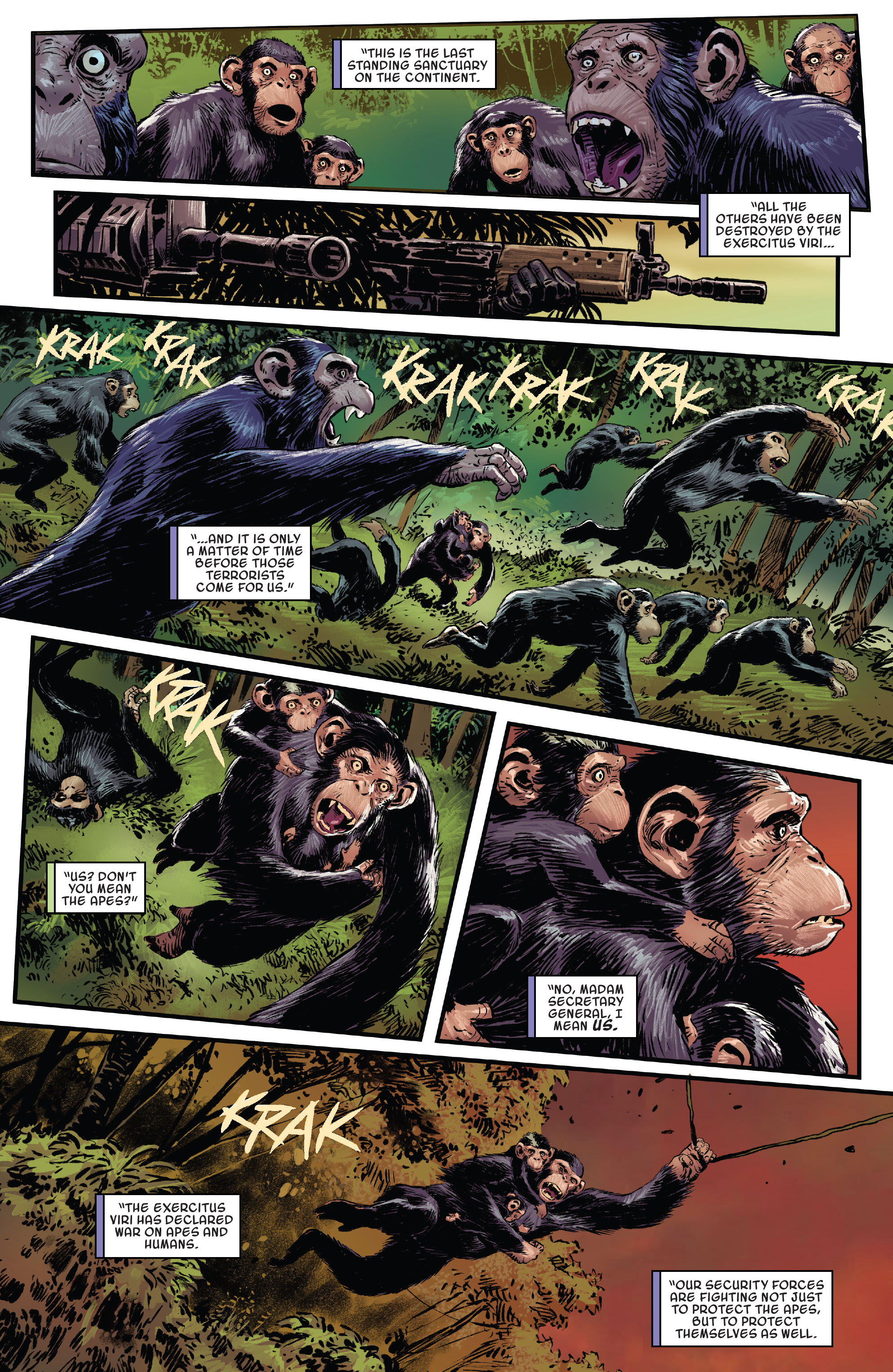 Read online Planet of the Apes (2023) comic -  Issue #1 - 14