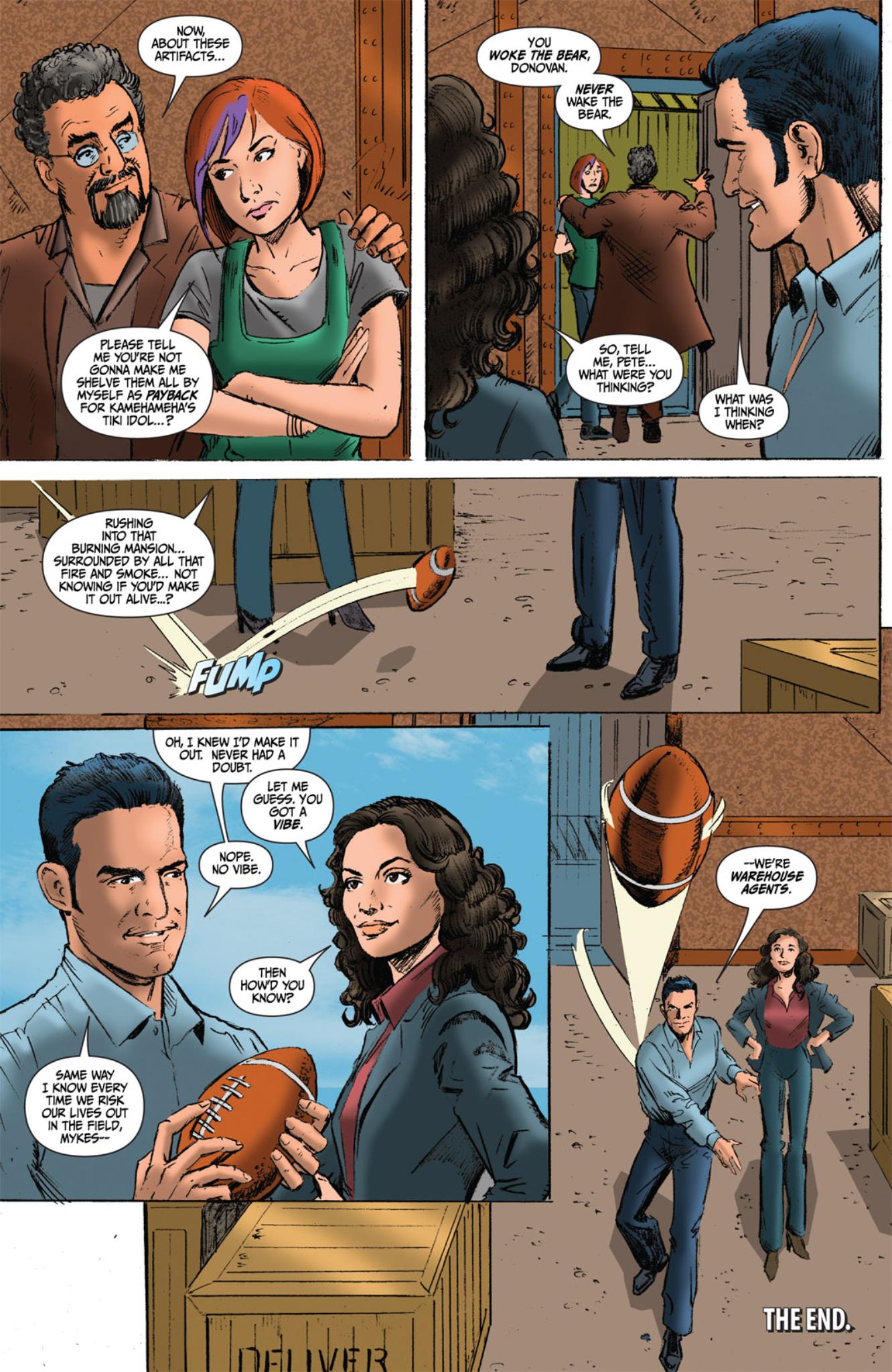Read online Warehouse 13 comic -  Issue #5 - 23