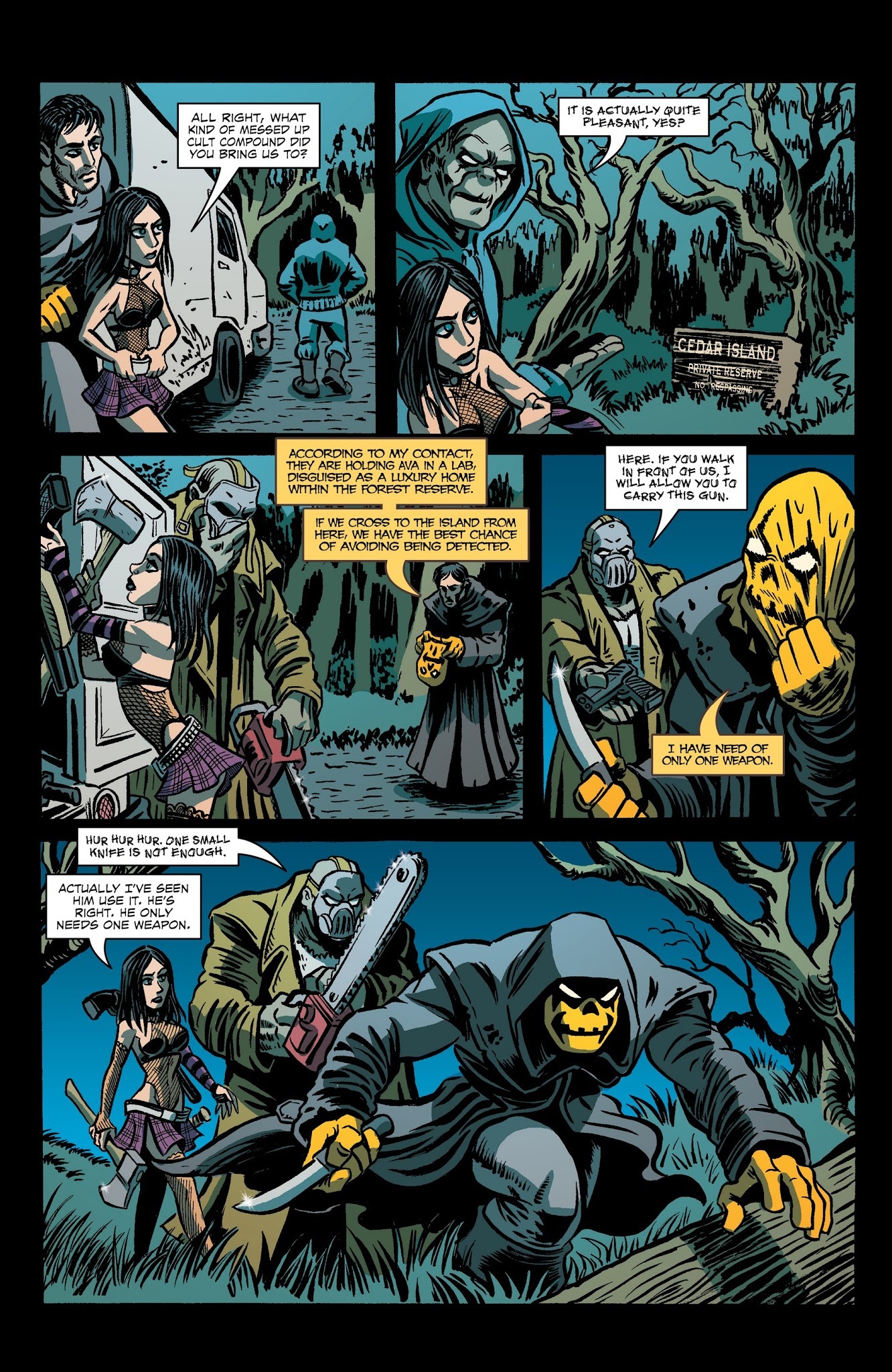 Read online Hack/Slash Omnibus comic -  Issue # TPB 3 (Part 2) - 74