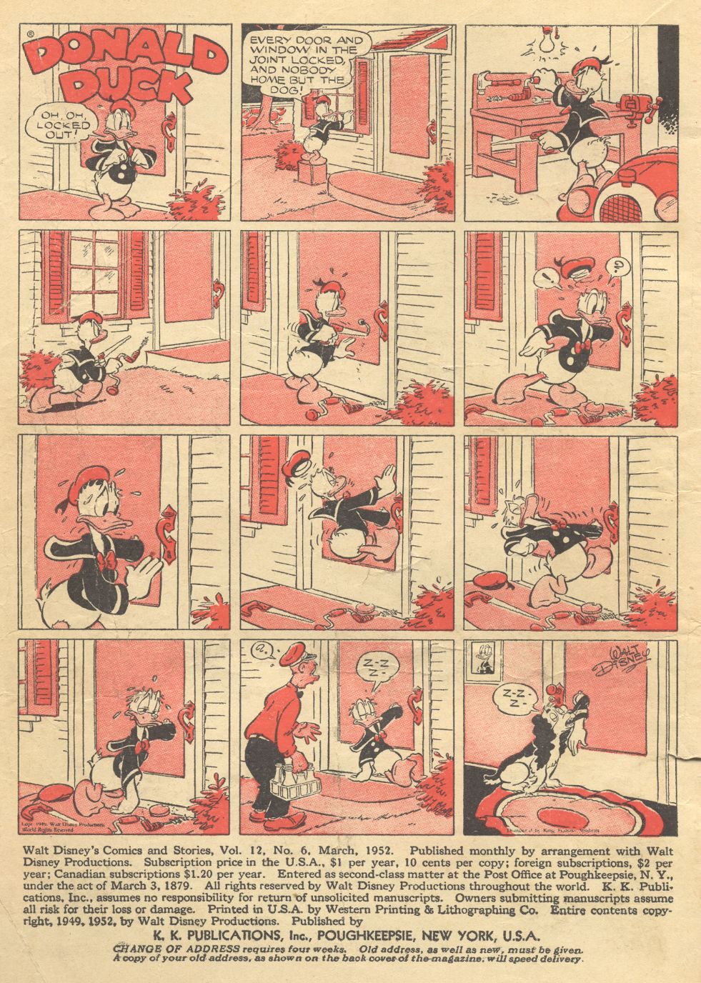 Read online Walt Disney's Comics and Stories comic -  Issue #138 - 2