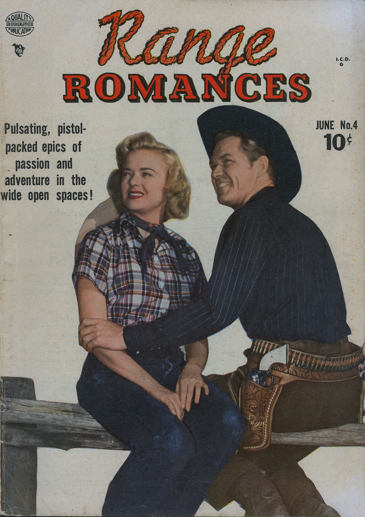 Read online Range Romances comic -  Issue #4 - 1