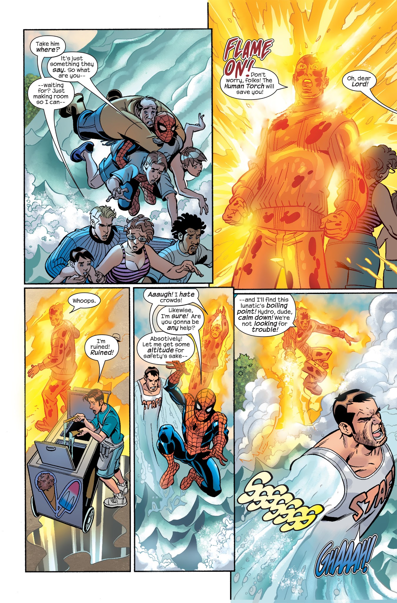 Read online Fantastic Four by Waid & Wieringo Ultimate Collection comic -  Issue # TPB 3 - 222