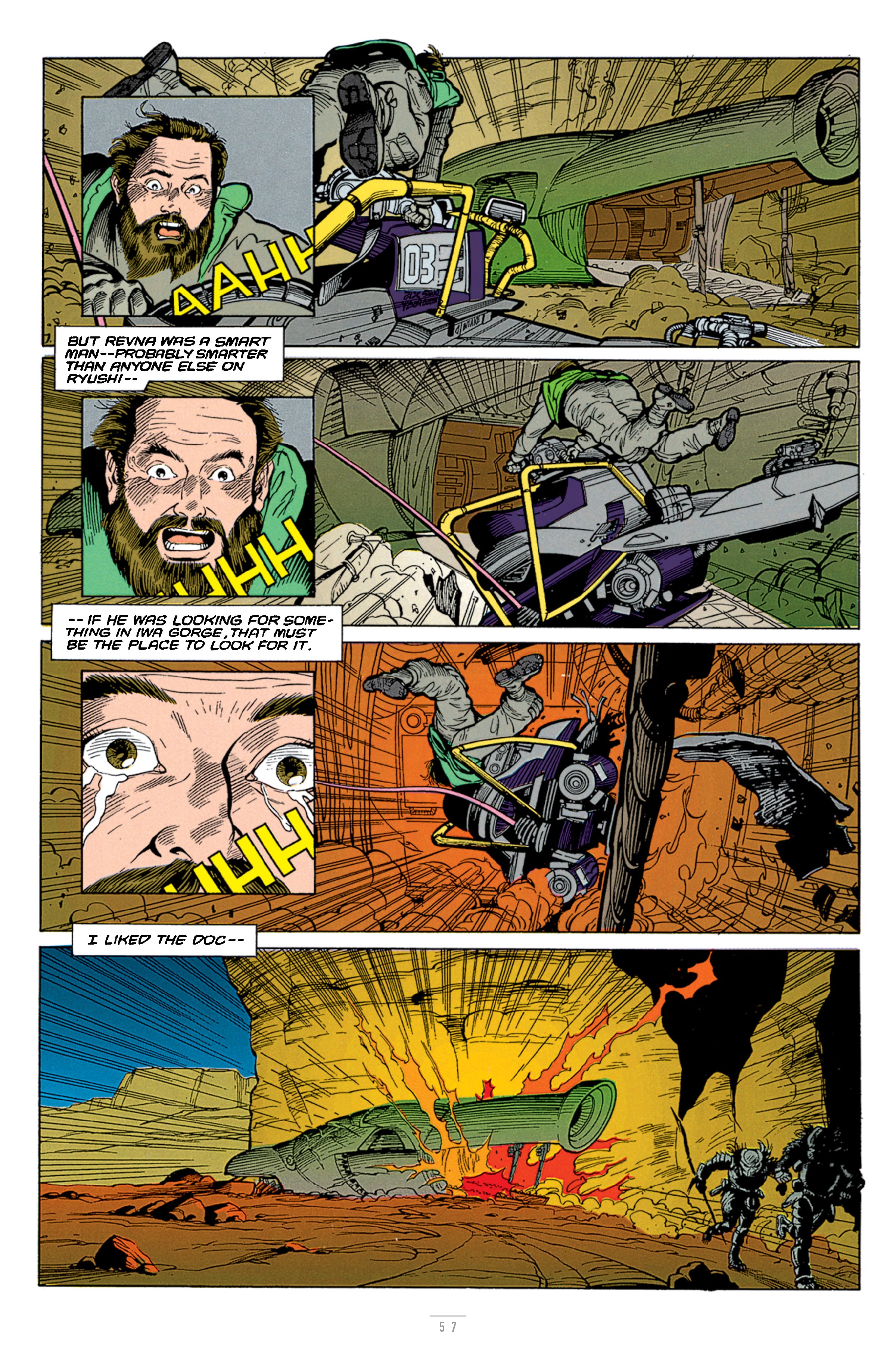 Read online Aliens vs. Predator 30th Anniversary Edition - The Original Comics Series comic -  Issue # TPB (Part 1) - 56