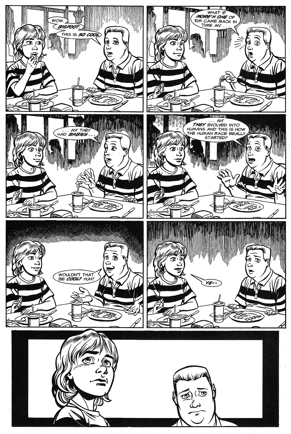 Read online Cavewoman: Missing Link comic -  Issue #3 - 16