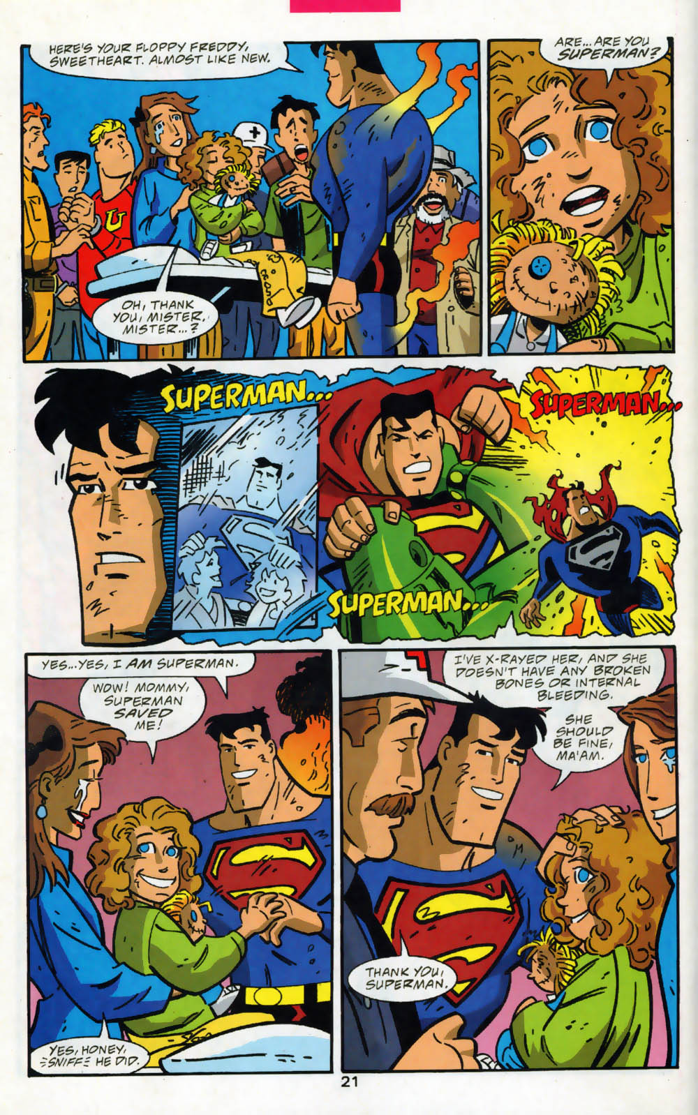 Superman Adventures Issue #46 #49 - English 22